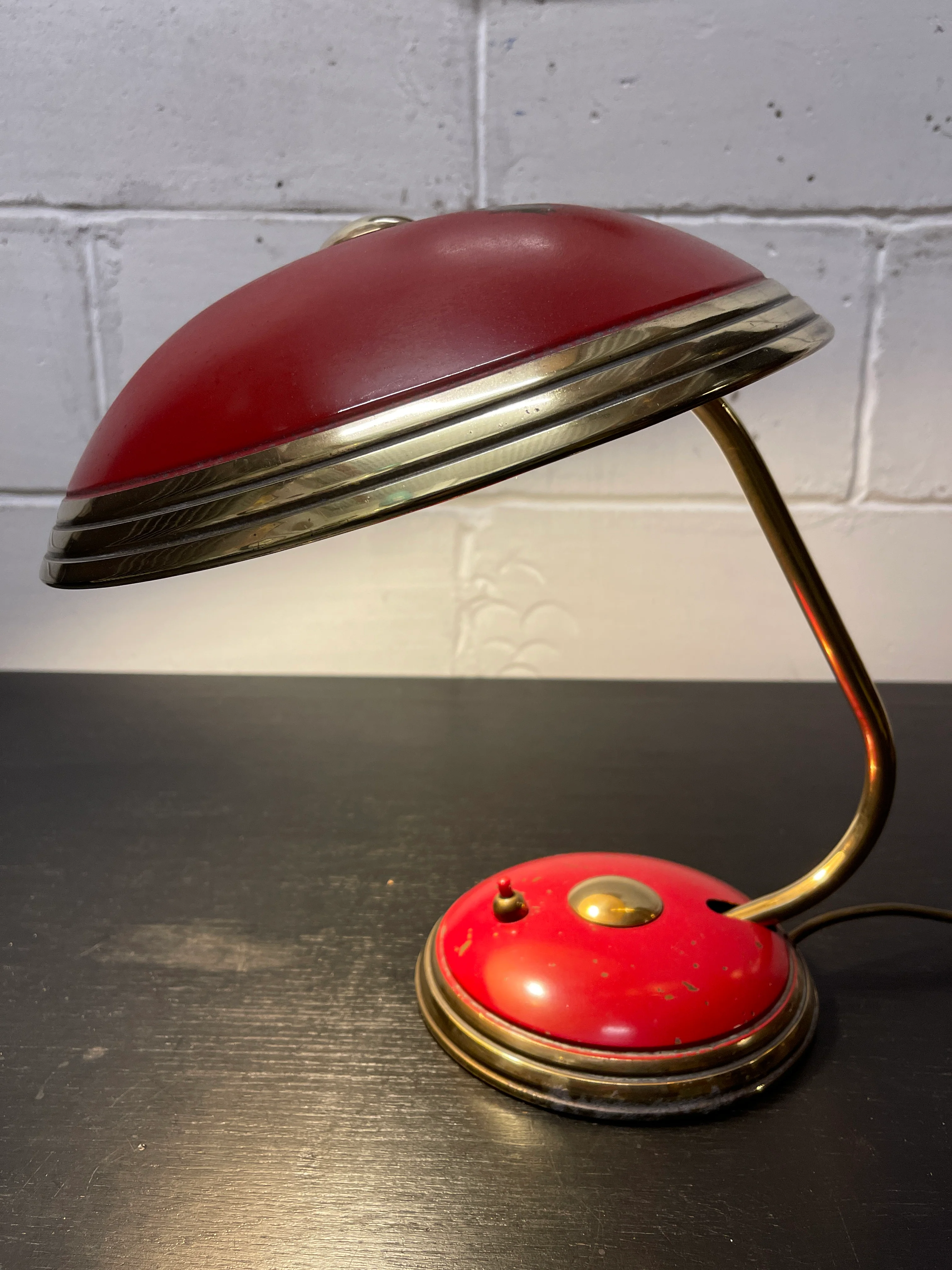 1950s Modernist Table Lamp By Helo Leuchten - Image 2