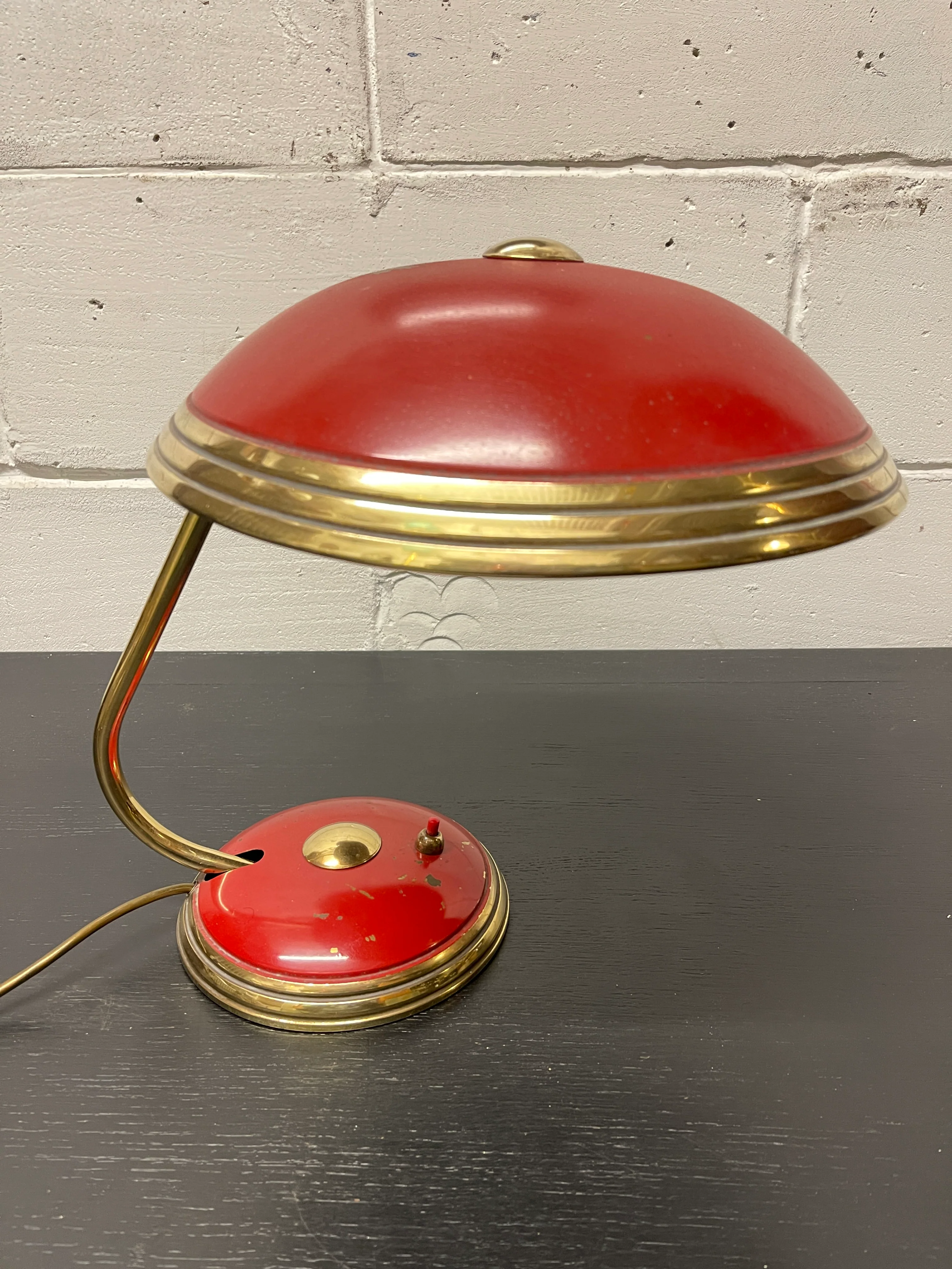 1950s Modernist Table Lamp By Helo Leuchten - Image 5