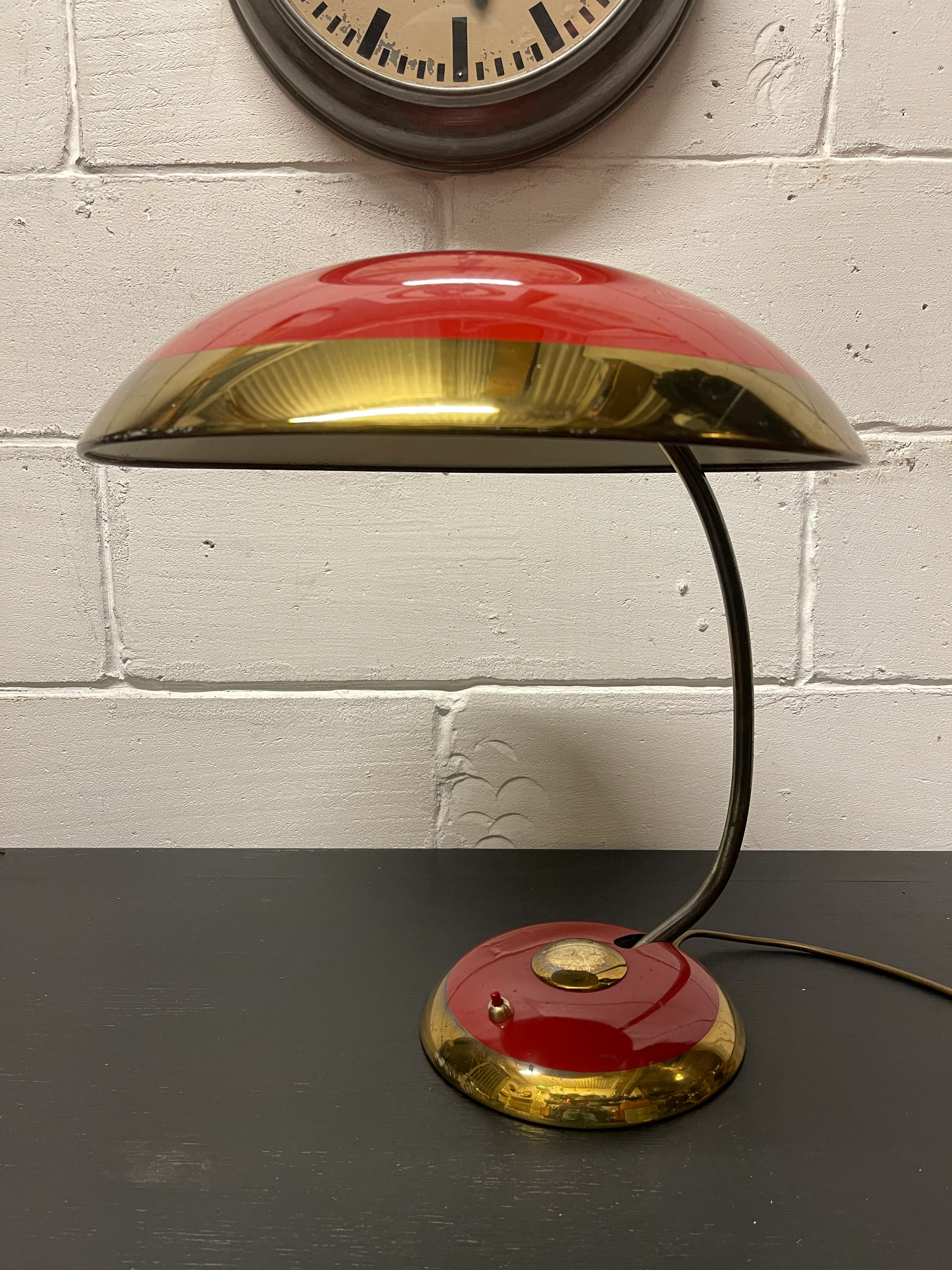 Large 1950s Modernist Table Lamp By Helo Leuchten - Image 3