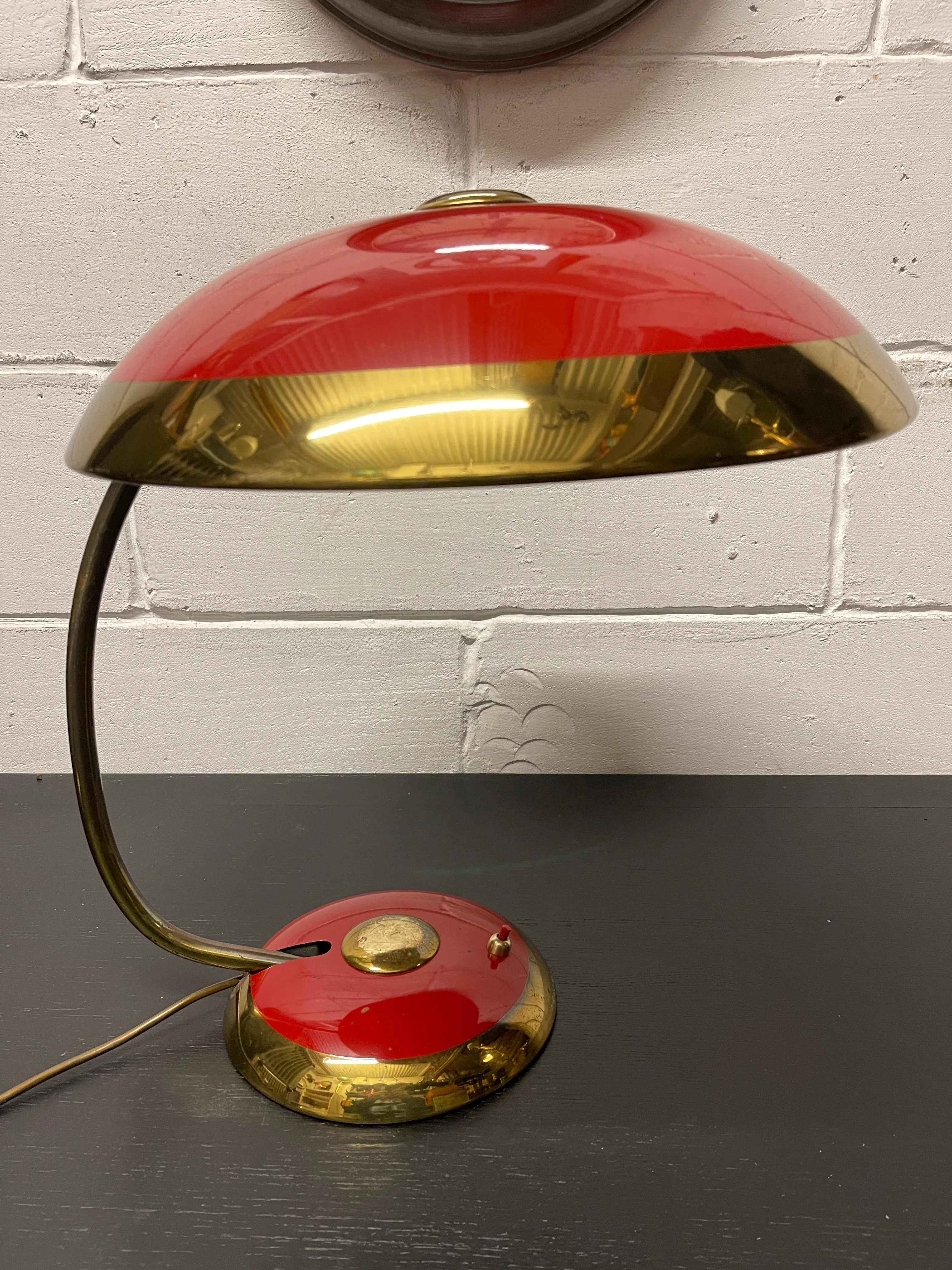 Large 1950s Modernist Table Lamp By Helo Leuchten - Image 5