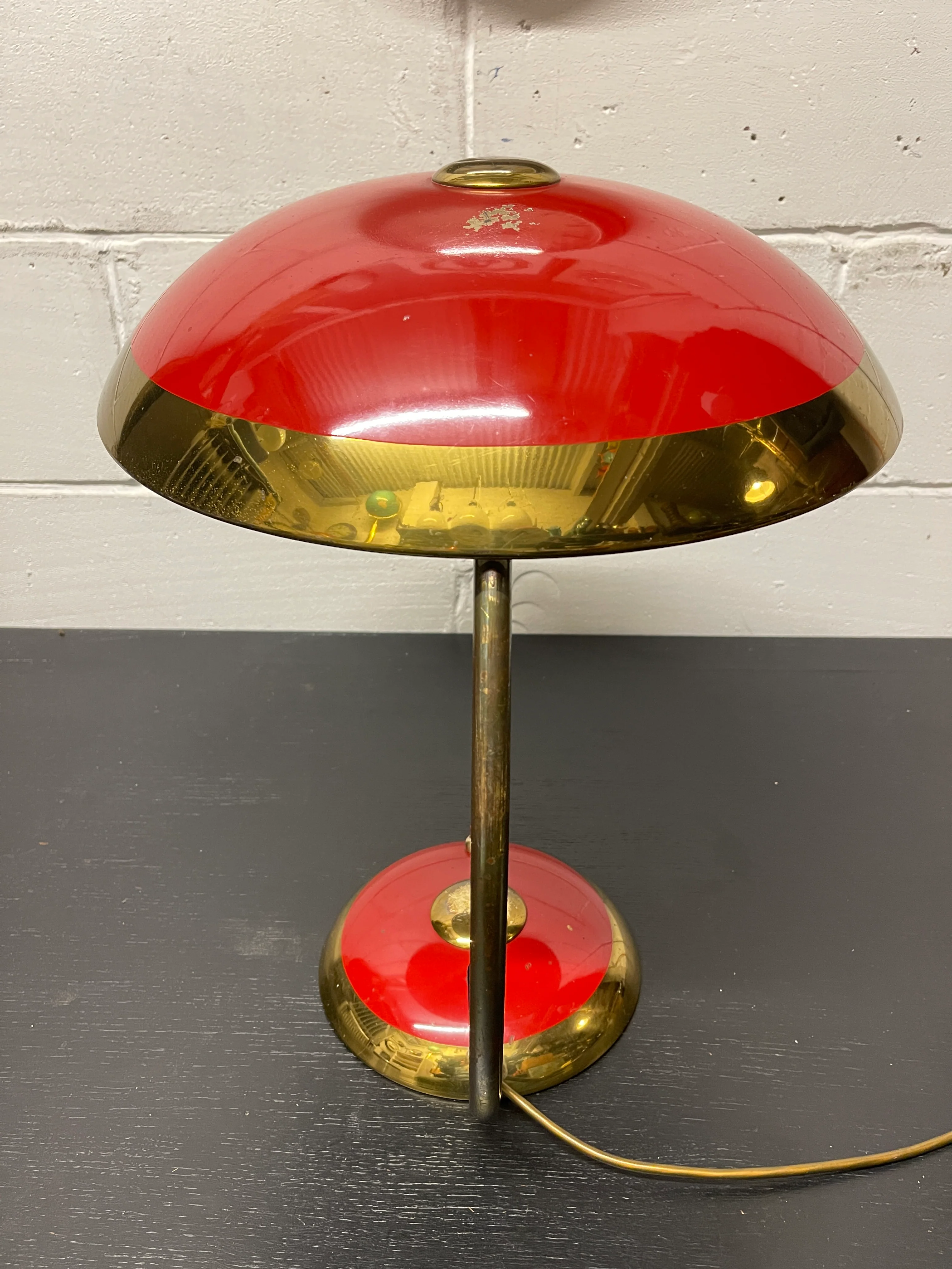 Large 1950s Modernist Table Lamp By Helo Leuchten - Image 7