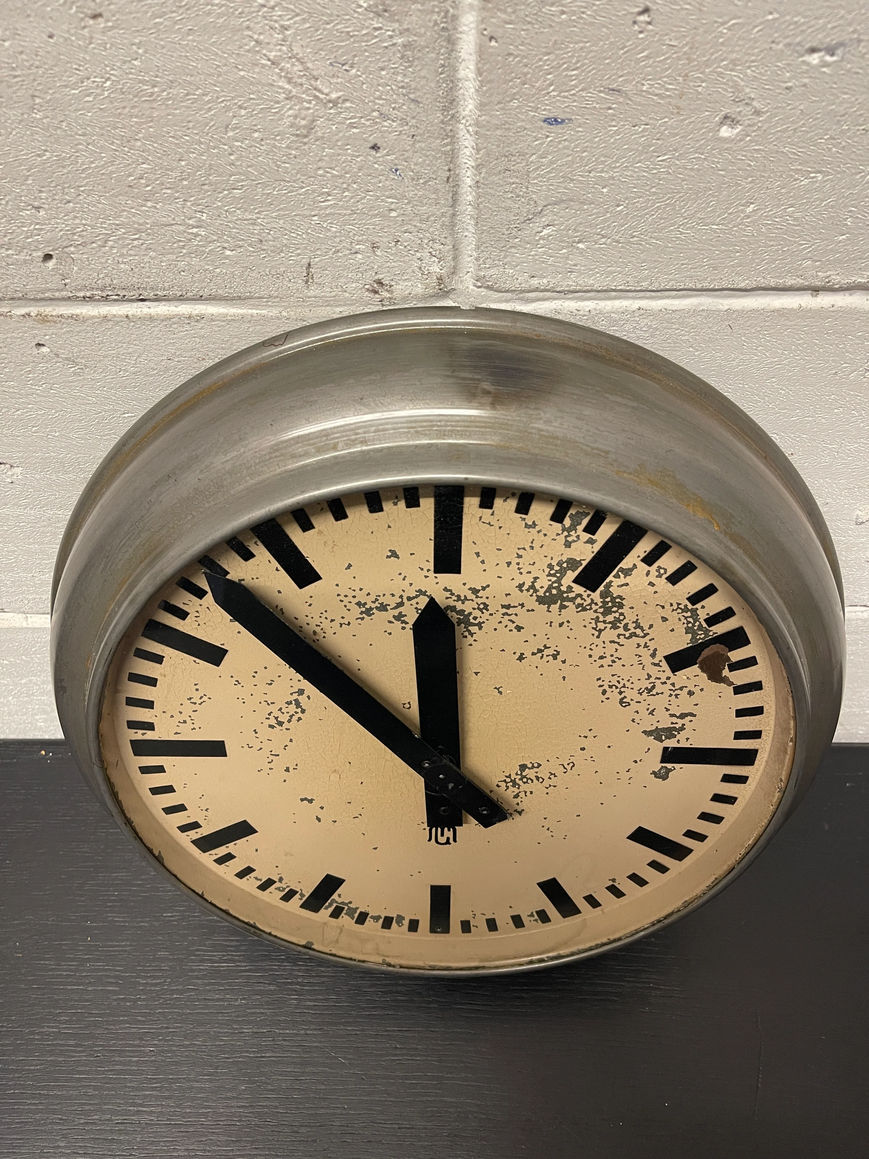 Early 1930s Swiss Railway Clock By GM - Image 4