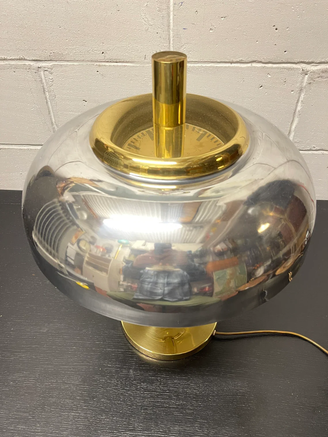 Large 1960s Table Lamp By Heinz F W Stahl For Hillebrand Lighting - Image 8