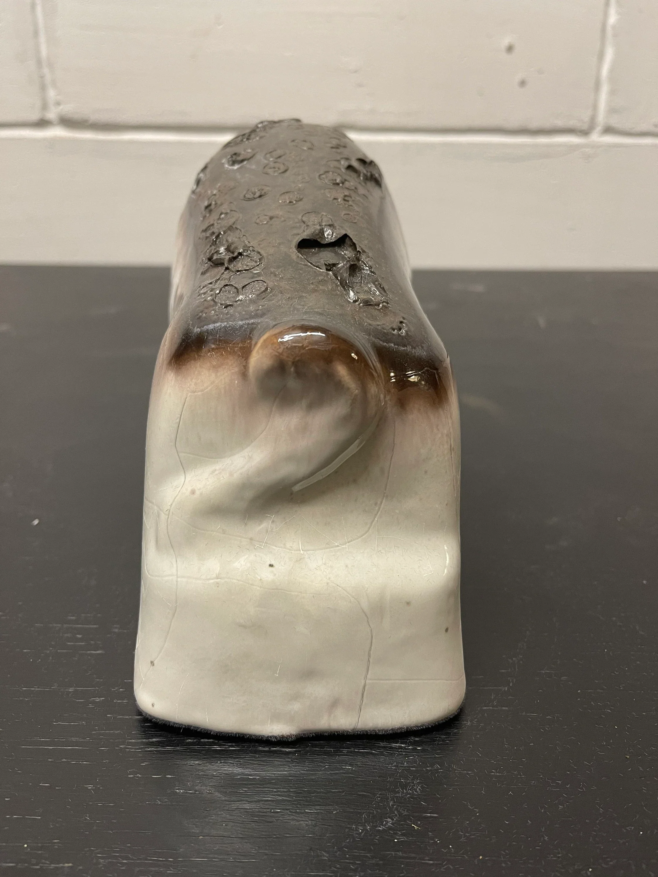 Otto Keramik Ceramic Bull West German Pottery Fat Lava - Image 9