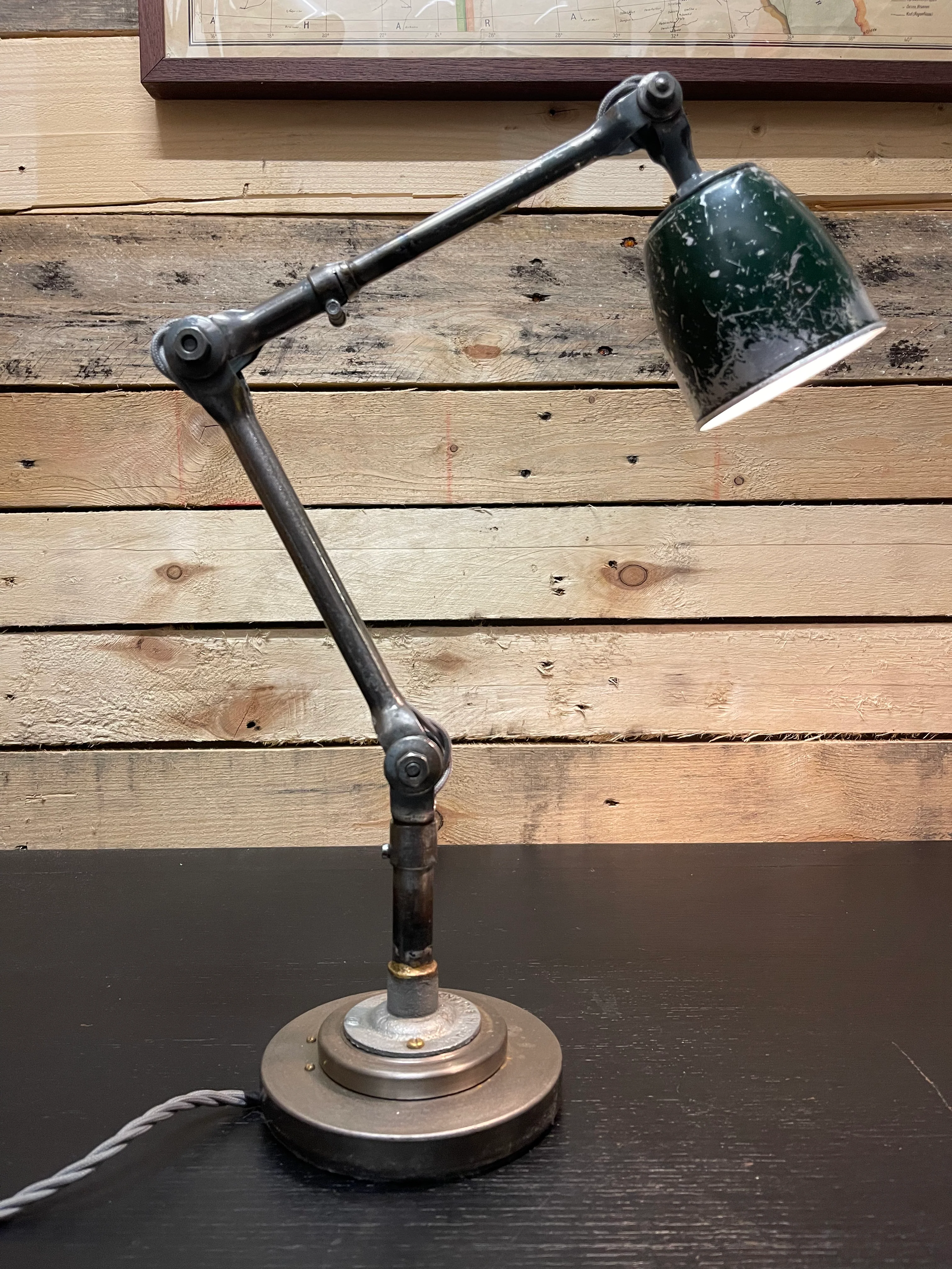 Rare 1930s Small Size Task Lamp By John Dugdill & Co - Image 8