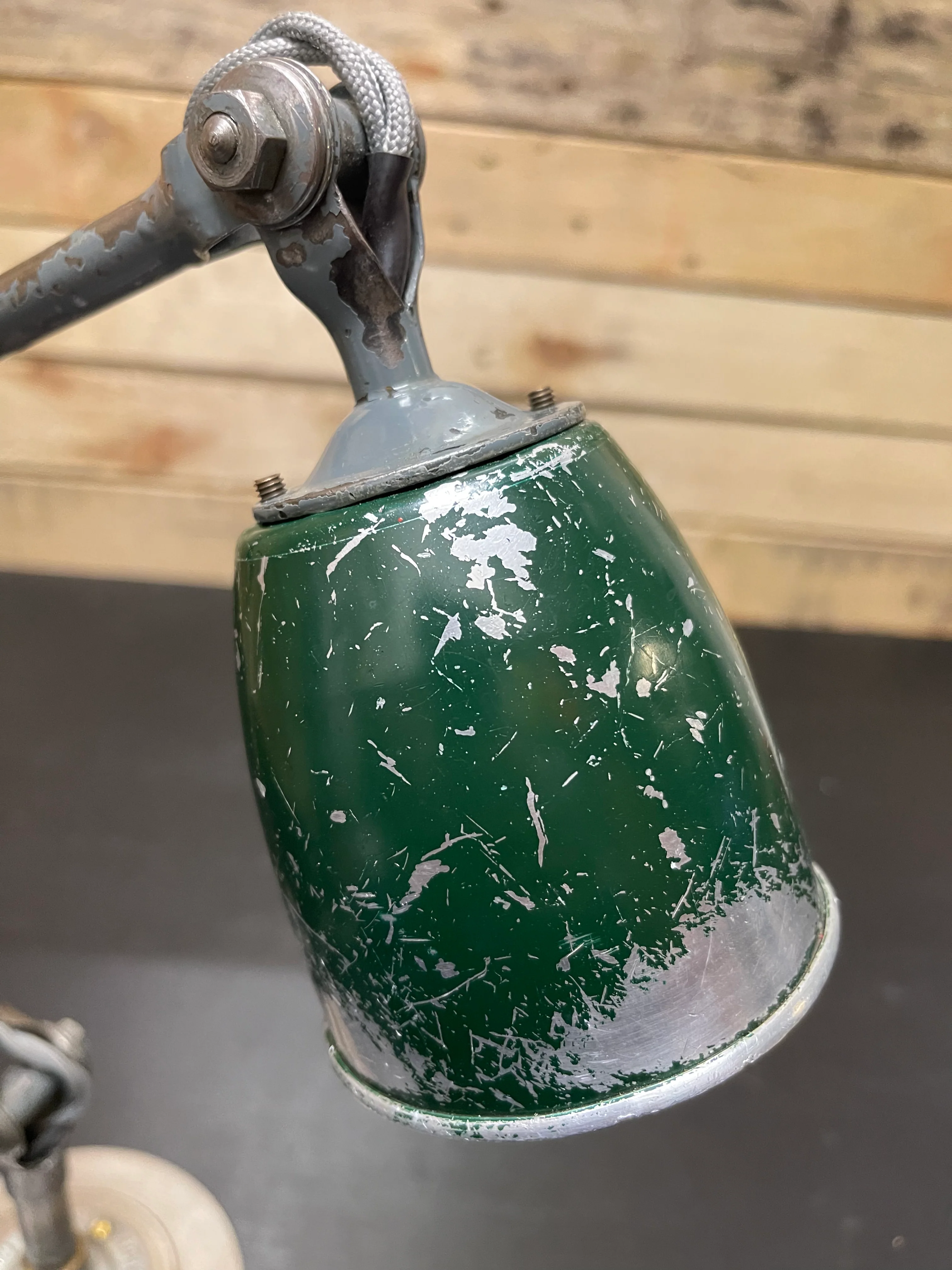 Rare 1930s Small Size Task Lamp By John Dugdill & Co - Image 9