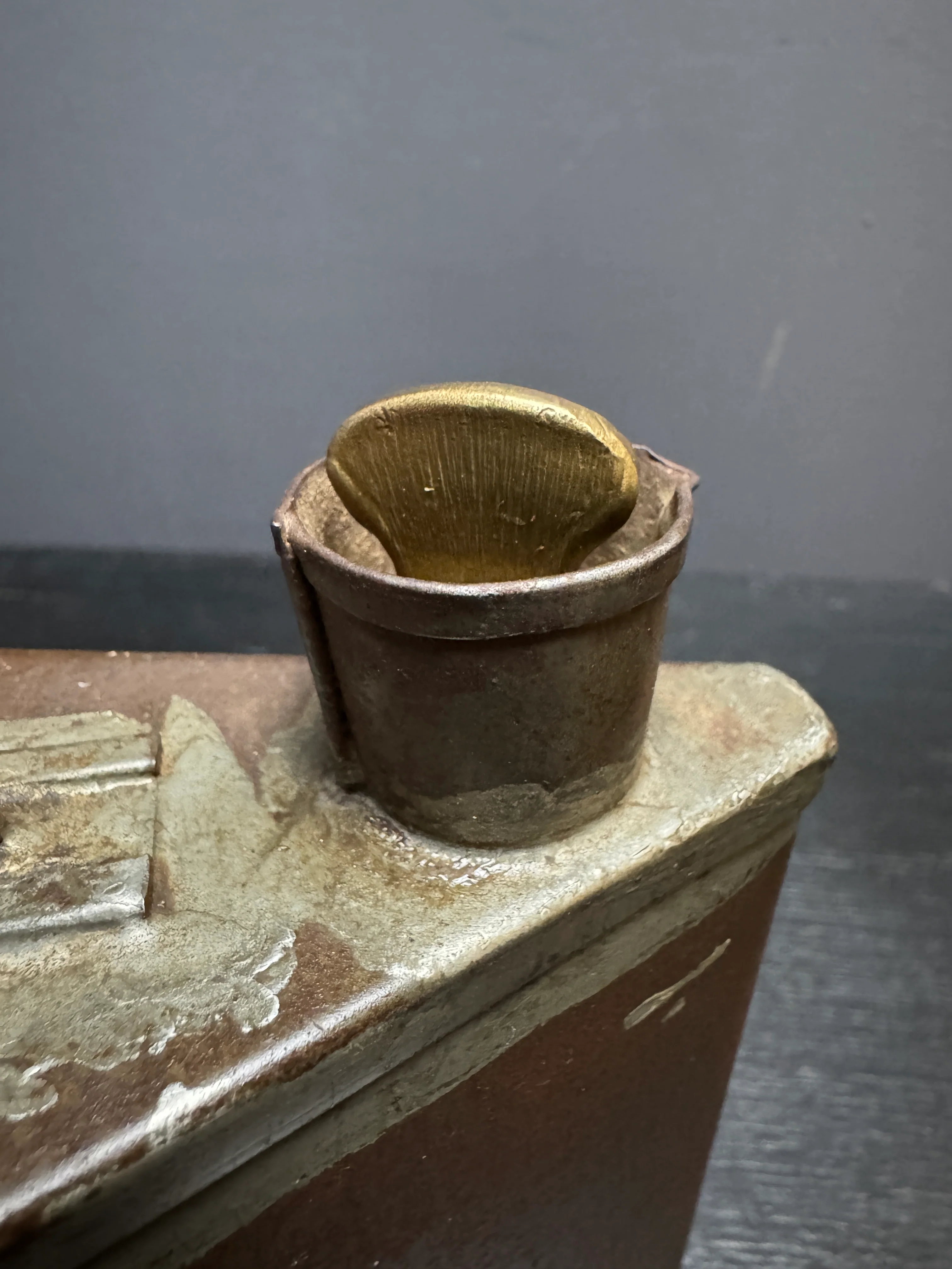 Early 1900s Factory Poison Can - Image 10