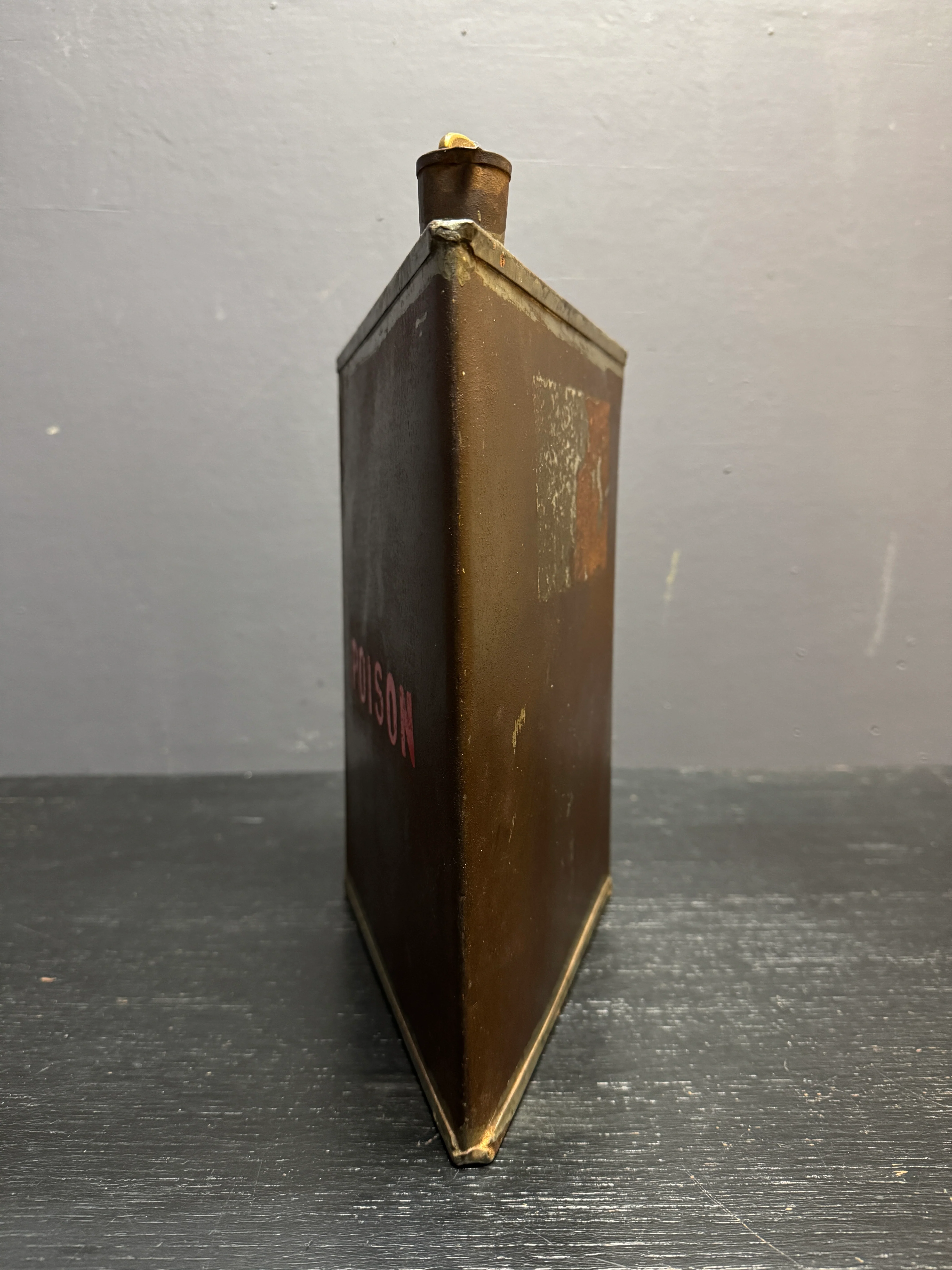 Early 1900s Factory Poison Can - Image 5