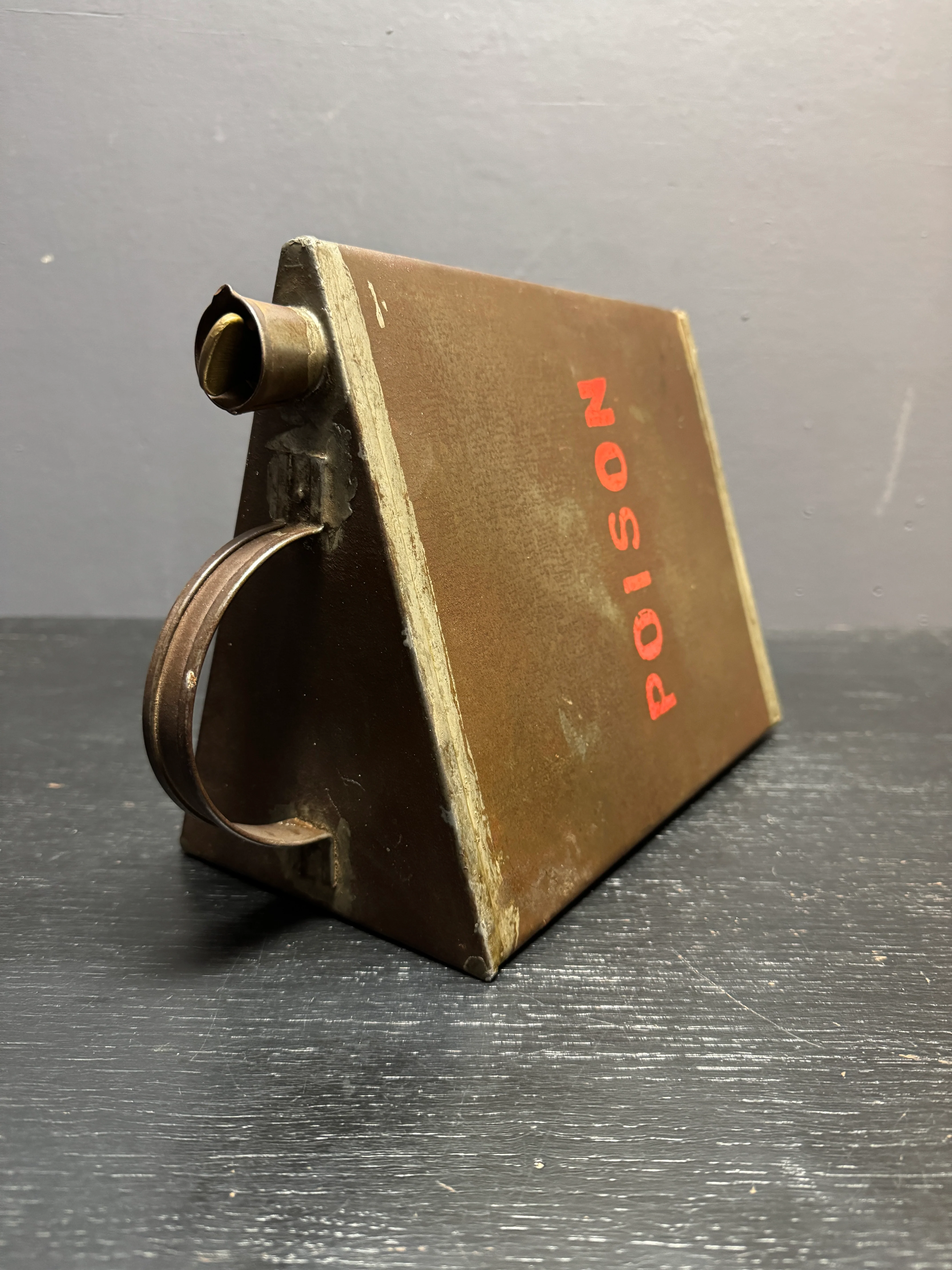 Early 1900s Factory Poison Can - Image 7