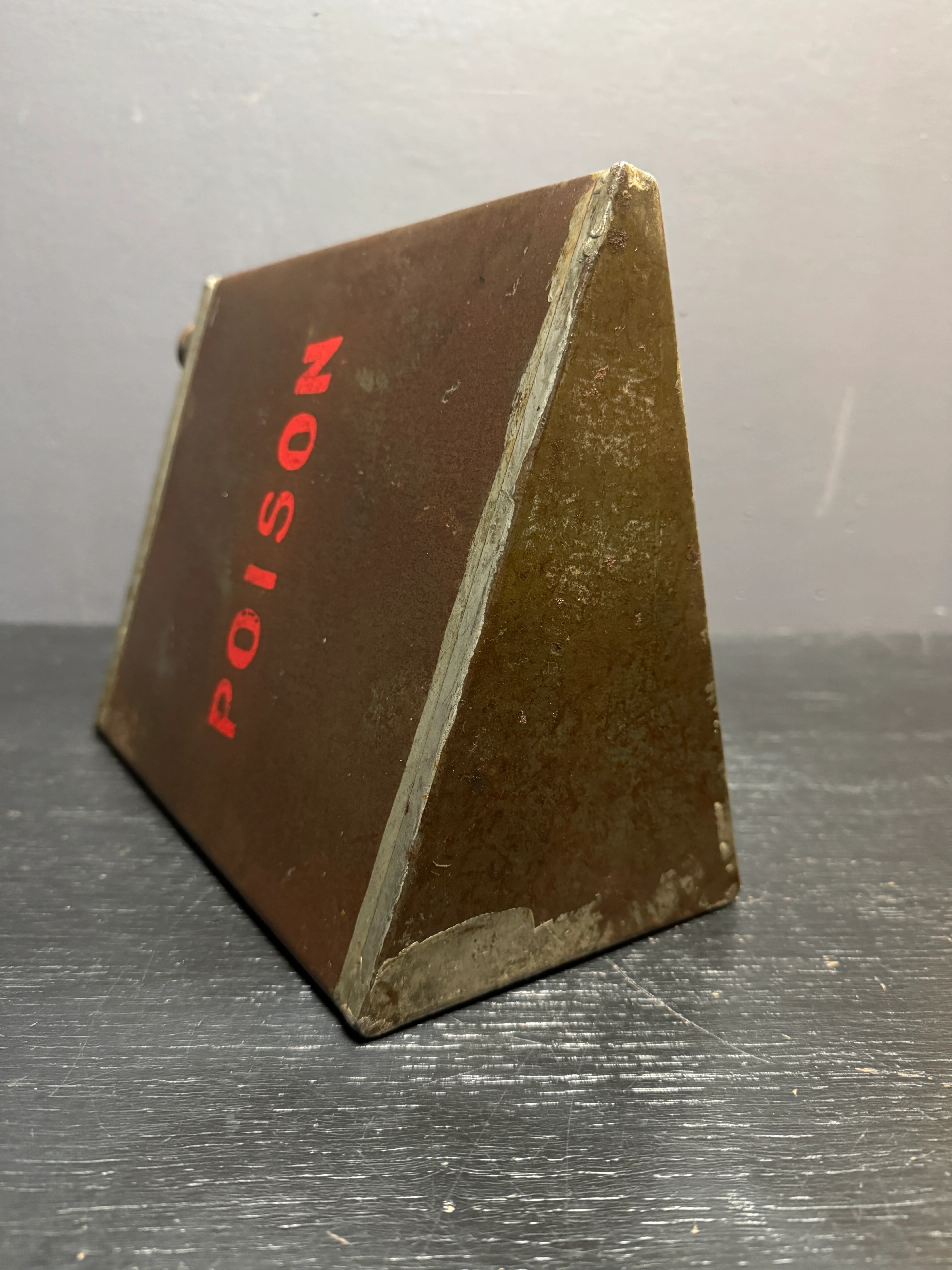 Early 1900s Factory Poison Can - Image 8