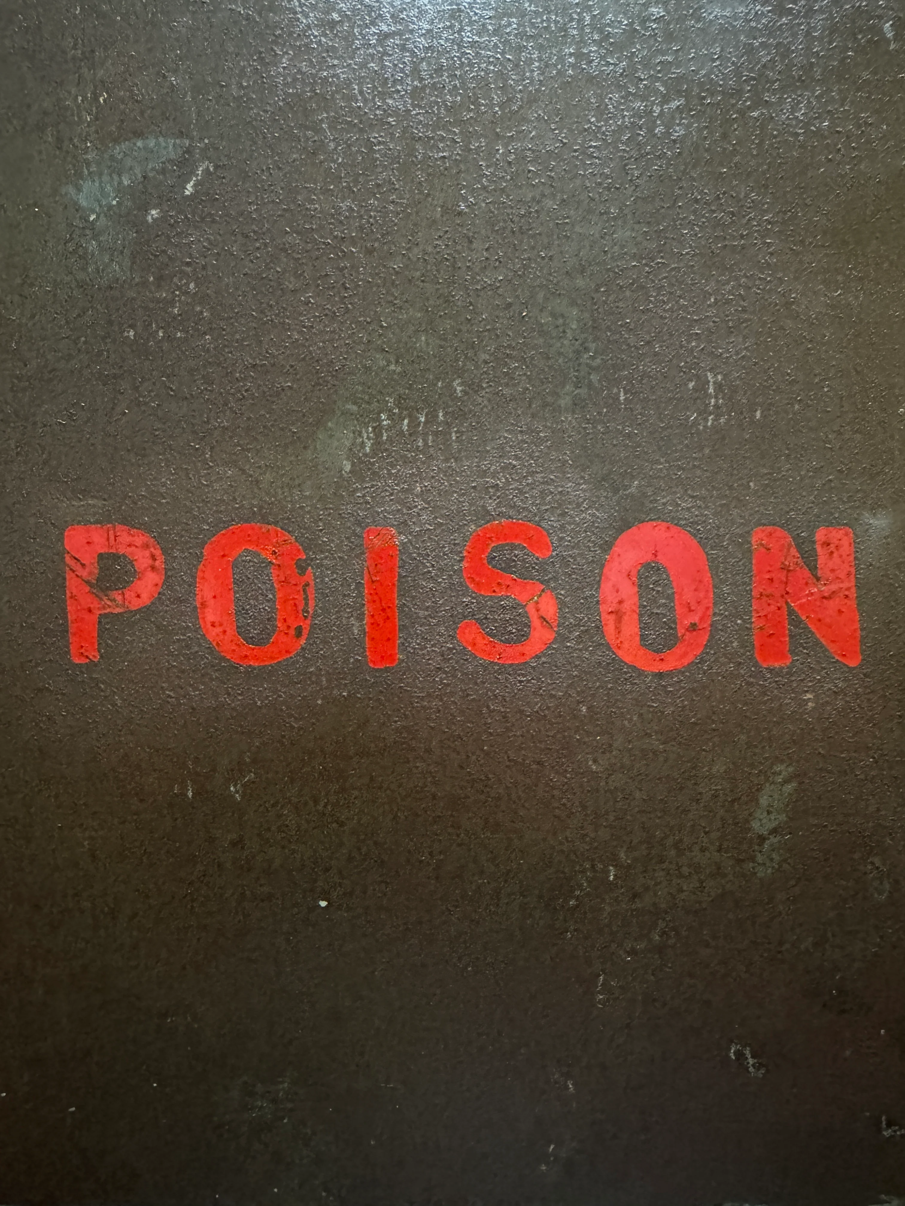 Early 1900s Factory Poison Can - Image 9