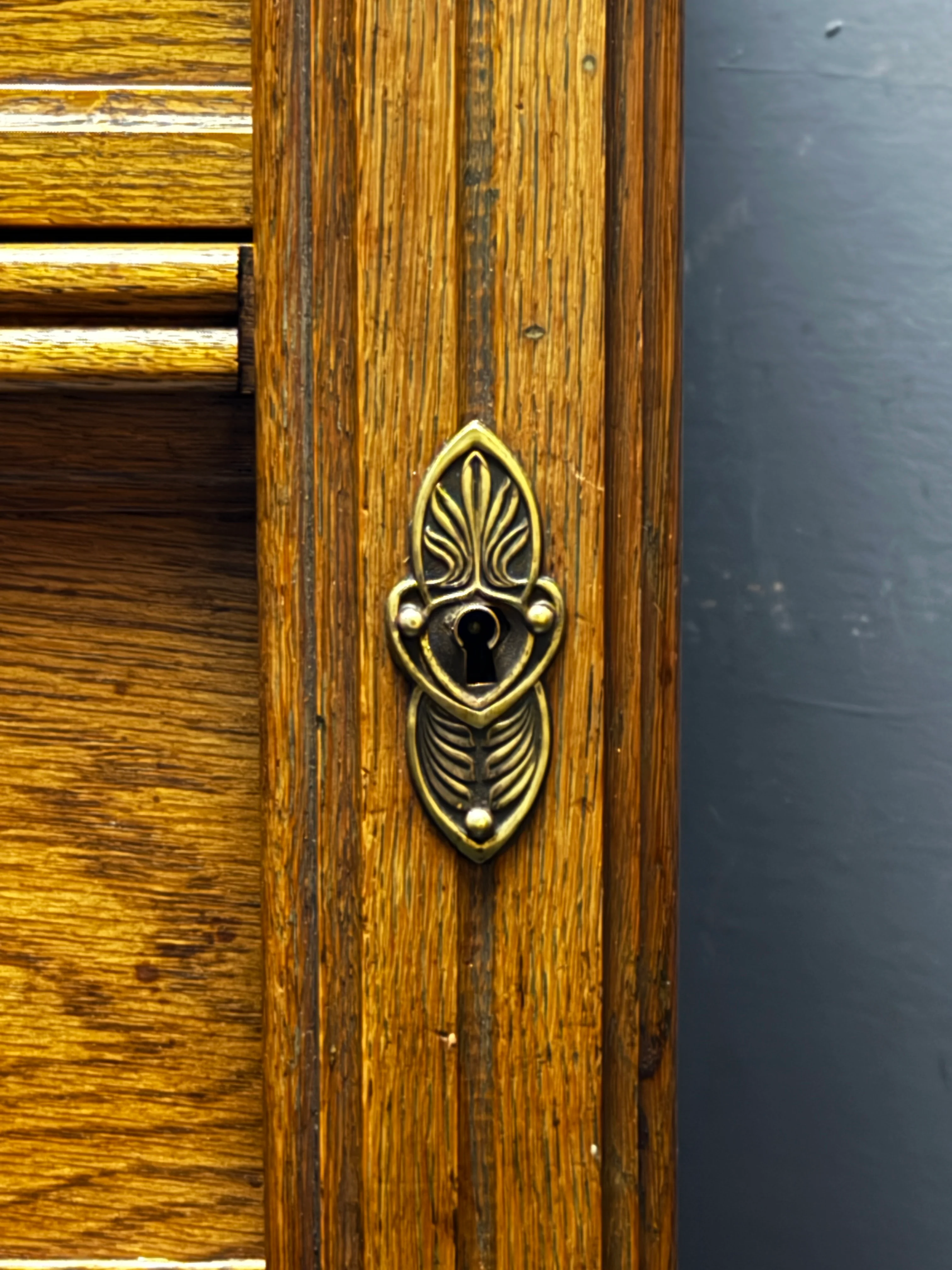 Early 1900s Oak Flip Drawer Filing Cabinet By Stolzenberg Germany - Image 9