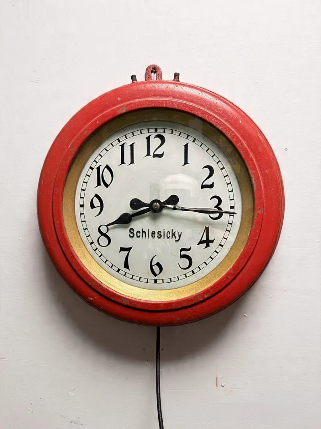 Early 1900s CTW Shop Clock From Renowned Watchmaker & Dealer F.Schlesicky - Image 3