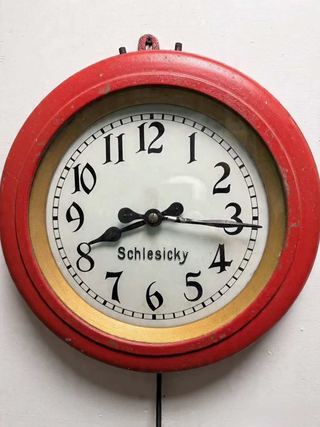Early 1900s CTW Shop Clock From Renowned Watchmaker & Dealer F.Schlesicky - Image 4