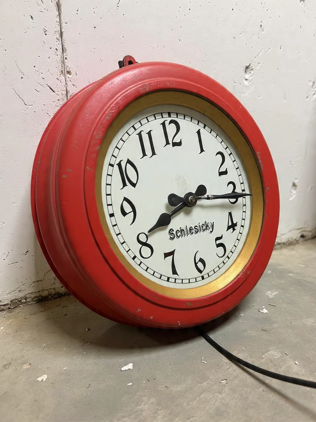 Early 1900s CTW Shop Clock From Renowned Watchmaker & Dealer F.Schlesicky - Image 5