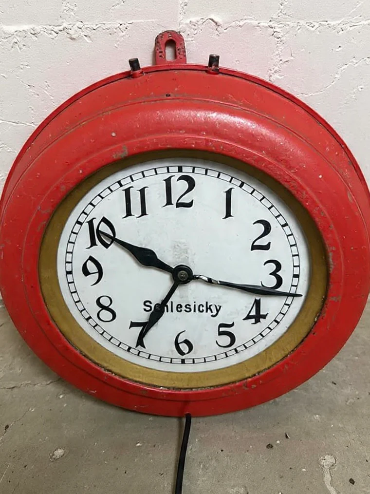 Early 1900s CTW Shop Clock From Renowned Watchmaker & Dealer F.Schlesicky - Image 6