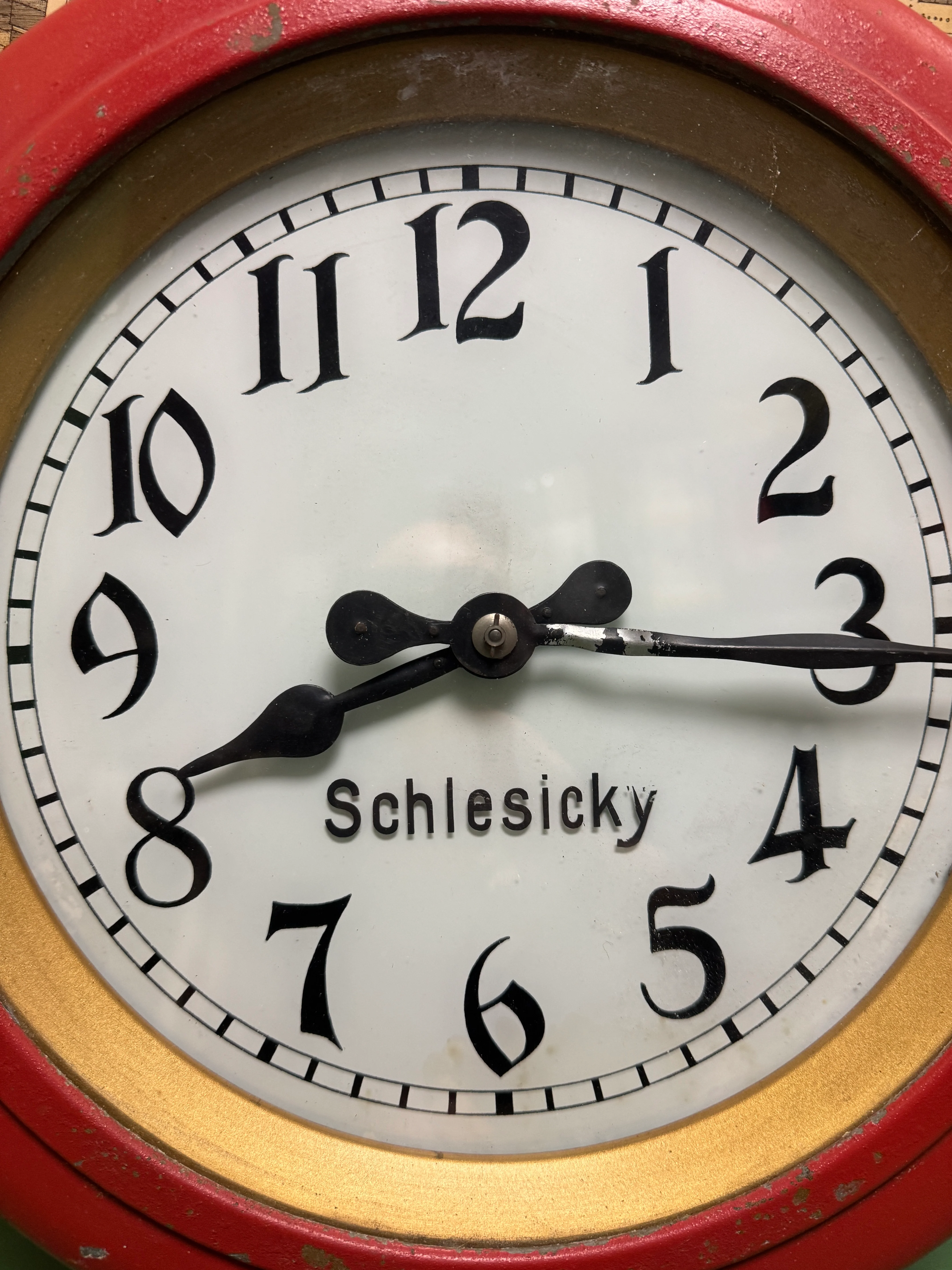 Early 1900s CTW Shop Clock From Renowned Watchmaker & Dealer F.Schlesicky - Image 8