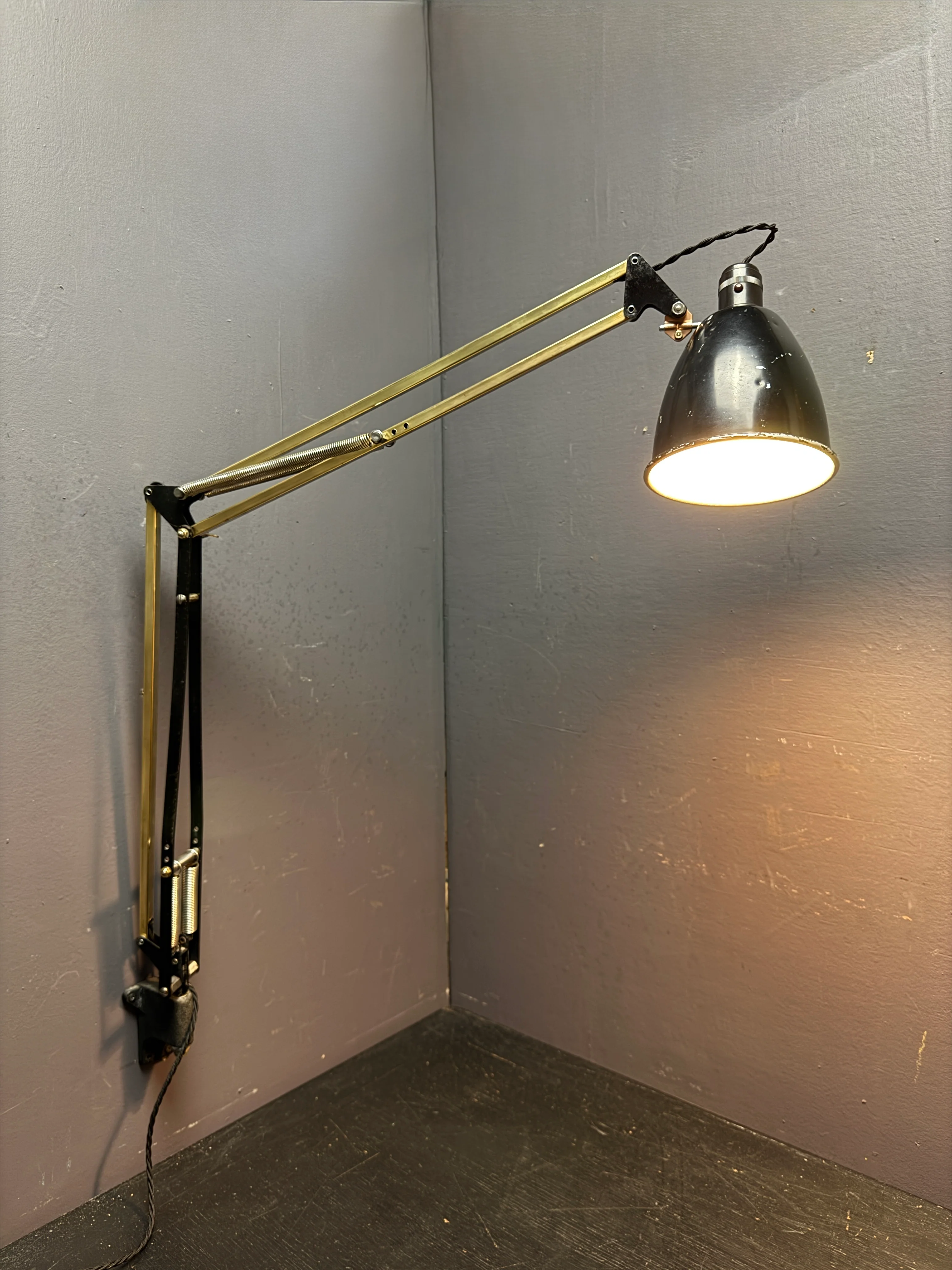 1940s Anglepoise 1209 Wall Light By George Carwardine For Herbert Terry & Sons - Image 2