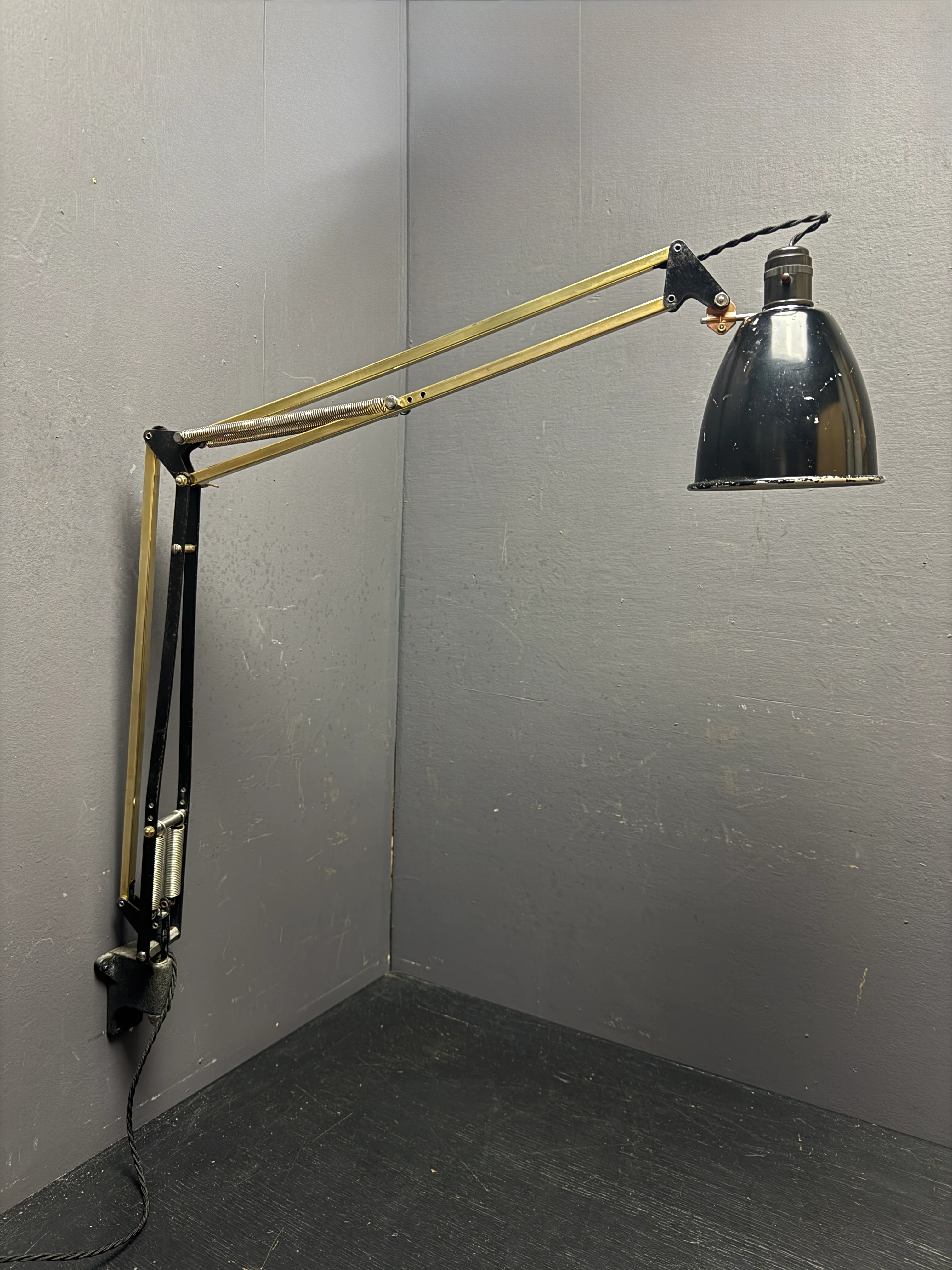 1940s Anglepoise 1209 Wall Light By George Carwardine For Herbert Terry & Sons - Image 3