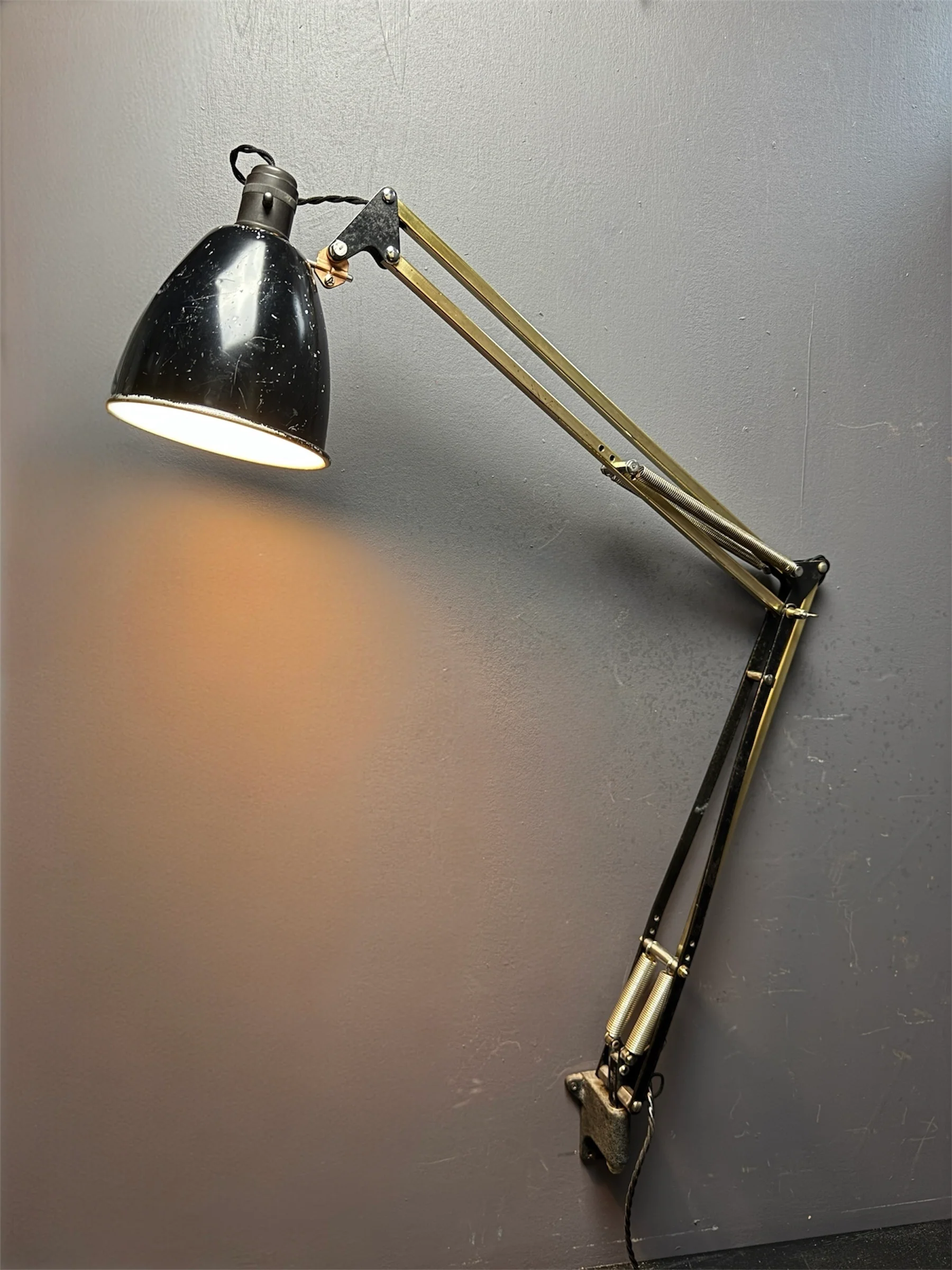 1940s Anglepoise 1209 Wall Light By George Carwardine For Herbert Terry & Sons - Image 5