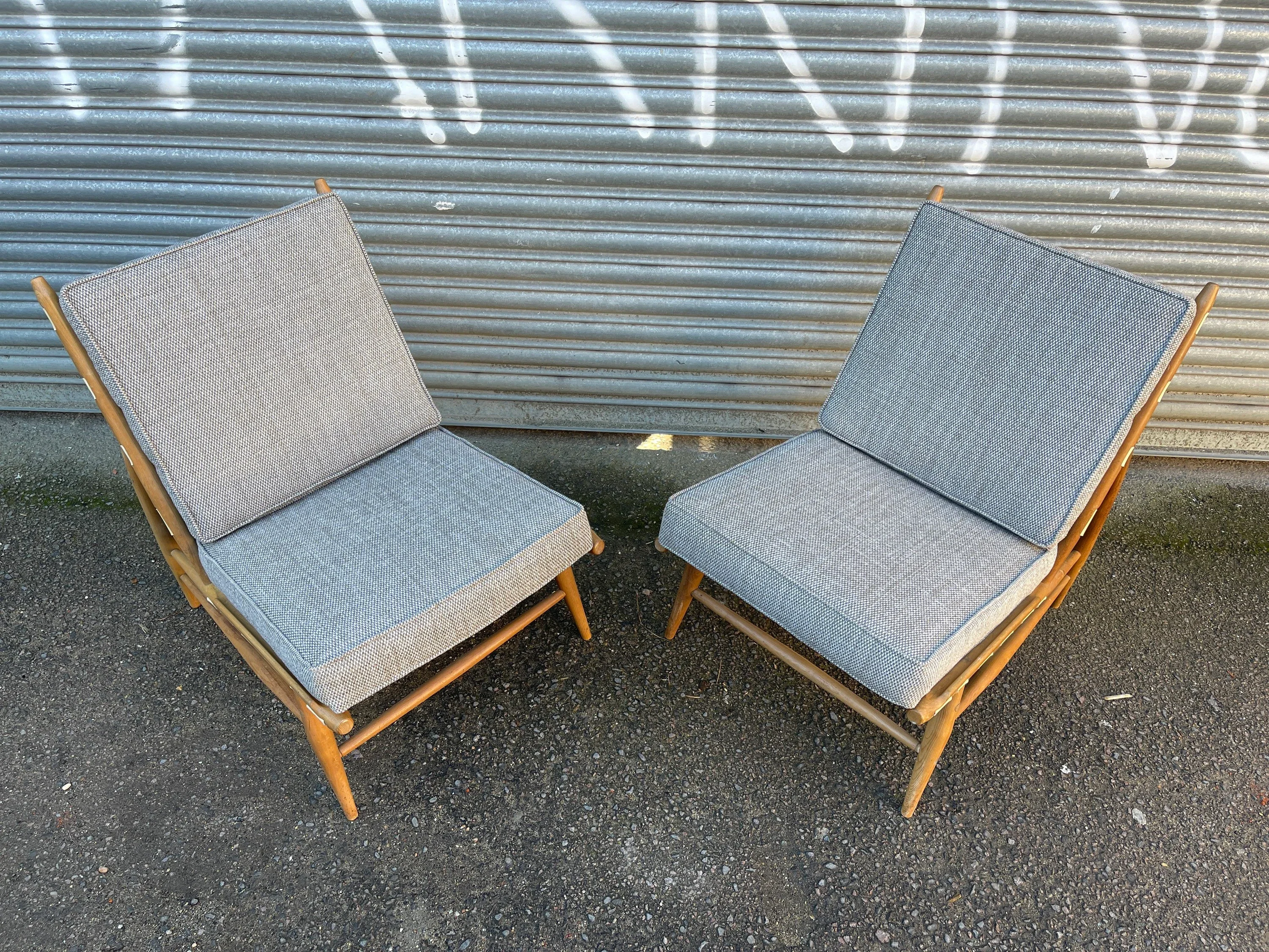 English 1960s Pair Of Ercol 427 Easy Chairs - Image 4