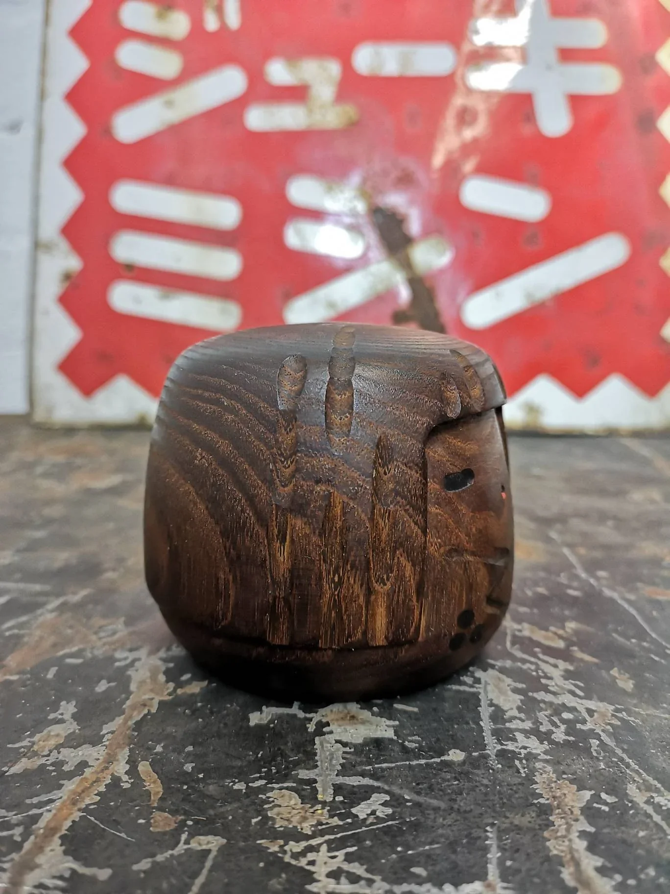 Exclusive Rare Japanese Creative Kokeshi Doll By Sanpei Yamanaka - Image 3