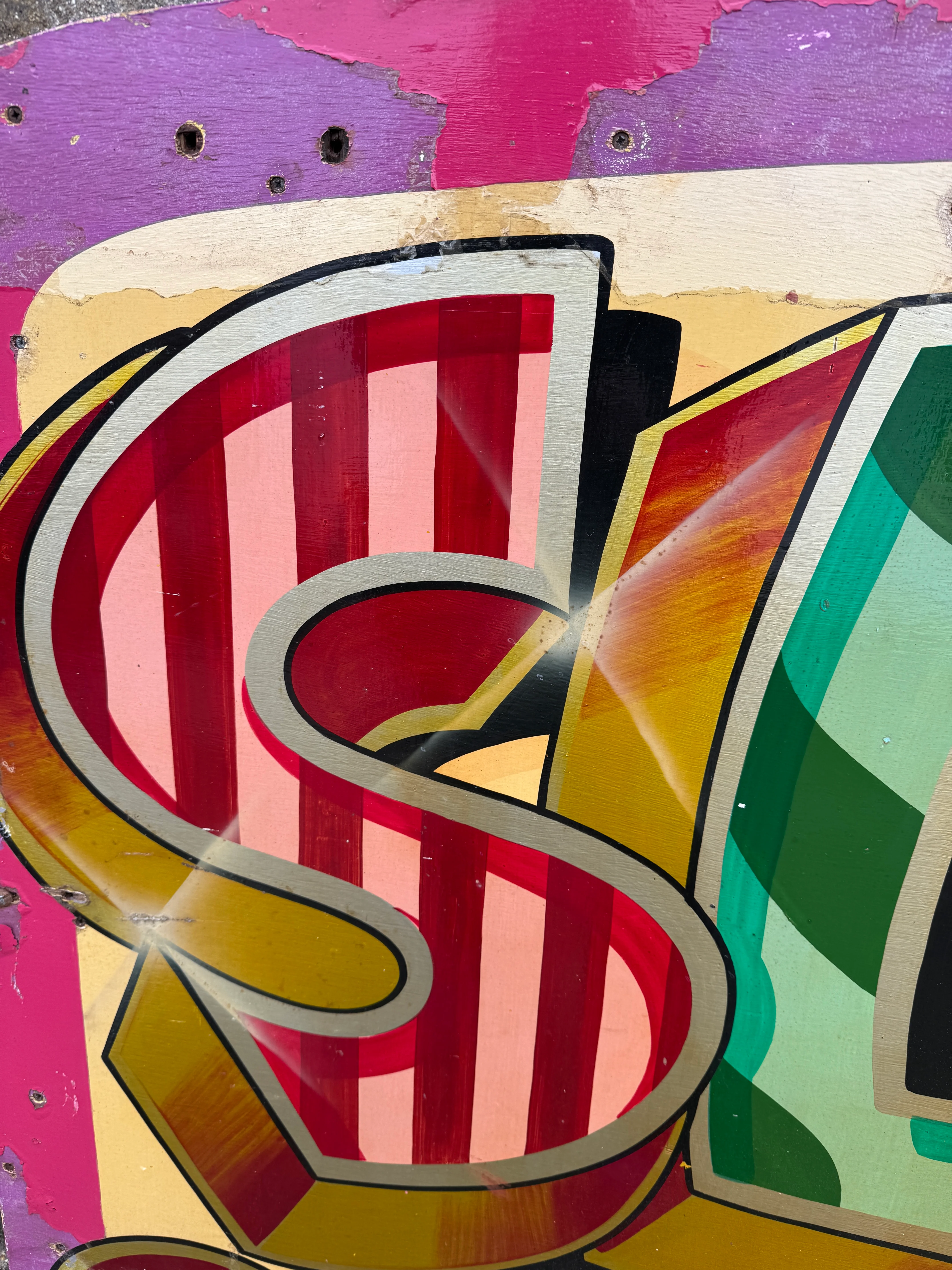 Fair Ground Art Slip N Slide Helter Skelter Sign By Fred Fowle - Image 6