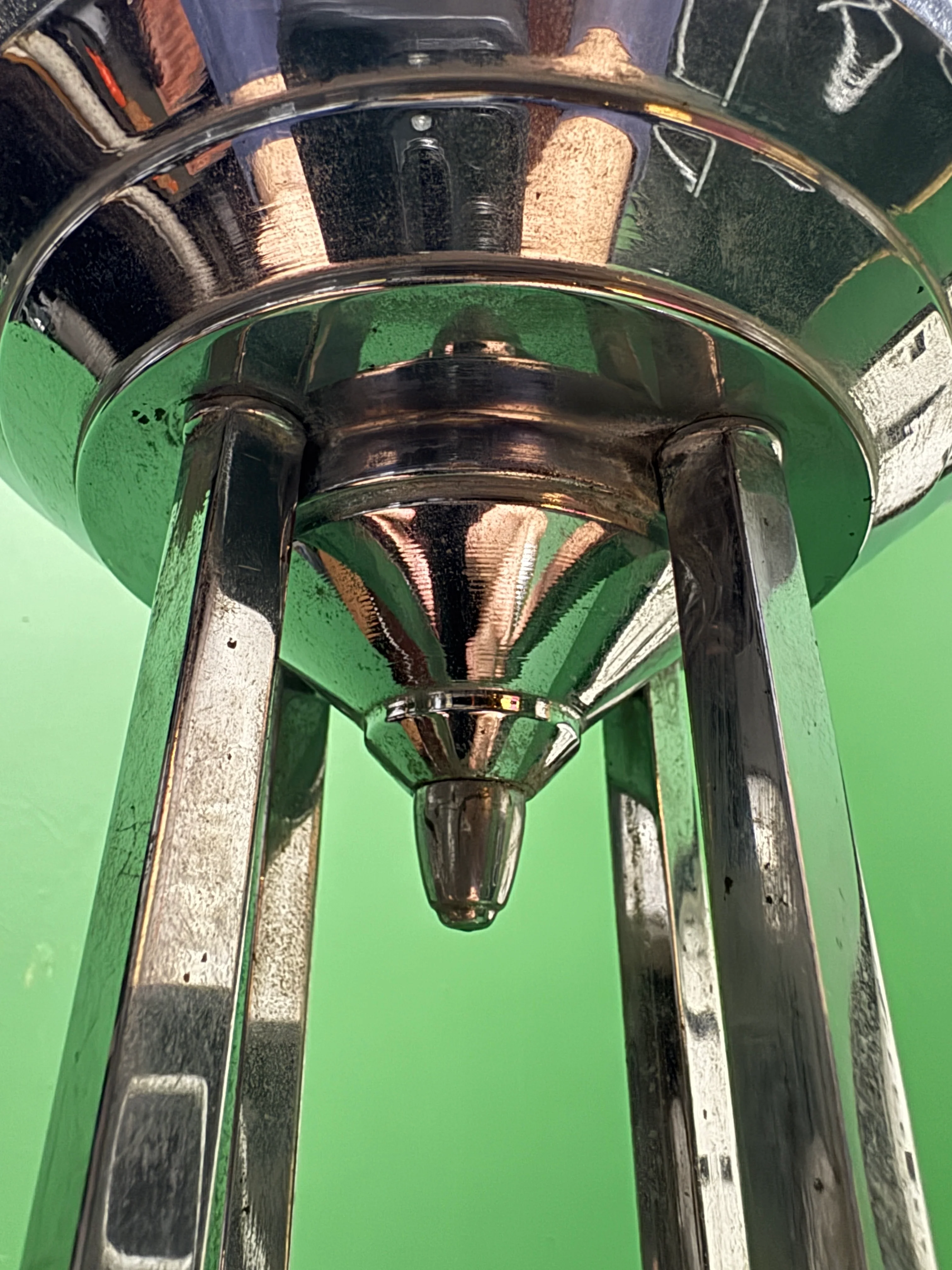 French Art Deco Chandelier Light By Sprat - Image 8