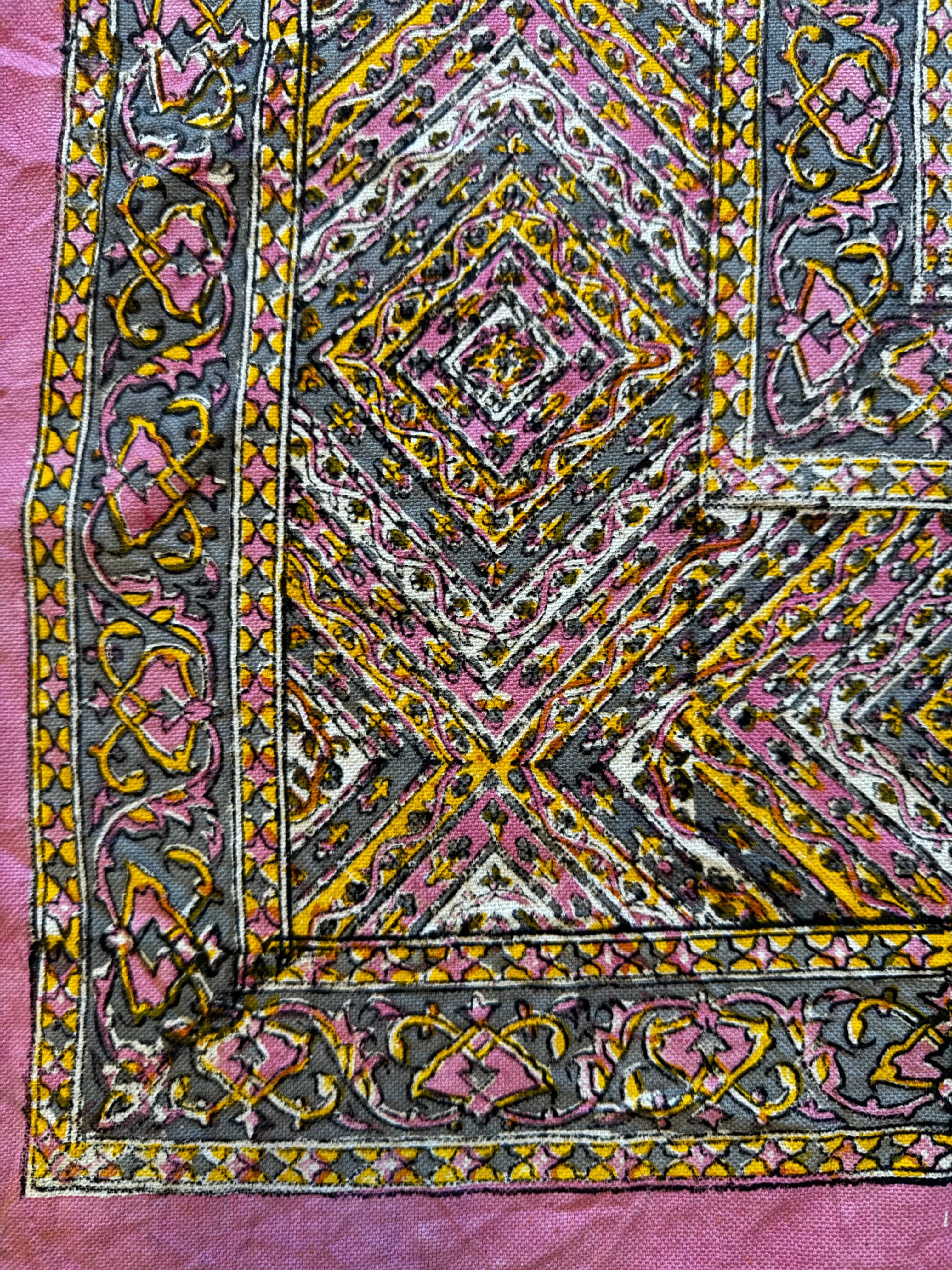 Ghalamkari Hand Block Prints Made In Iran - Image 9