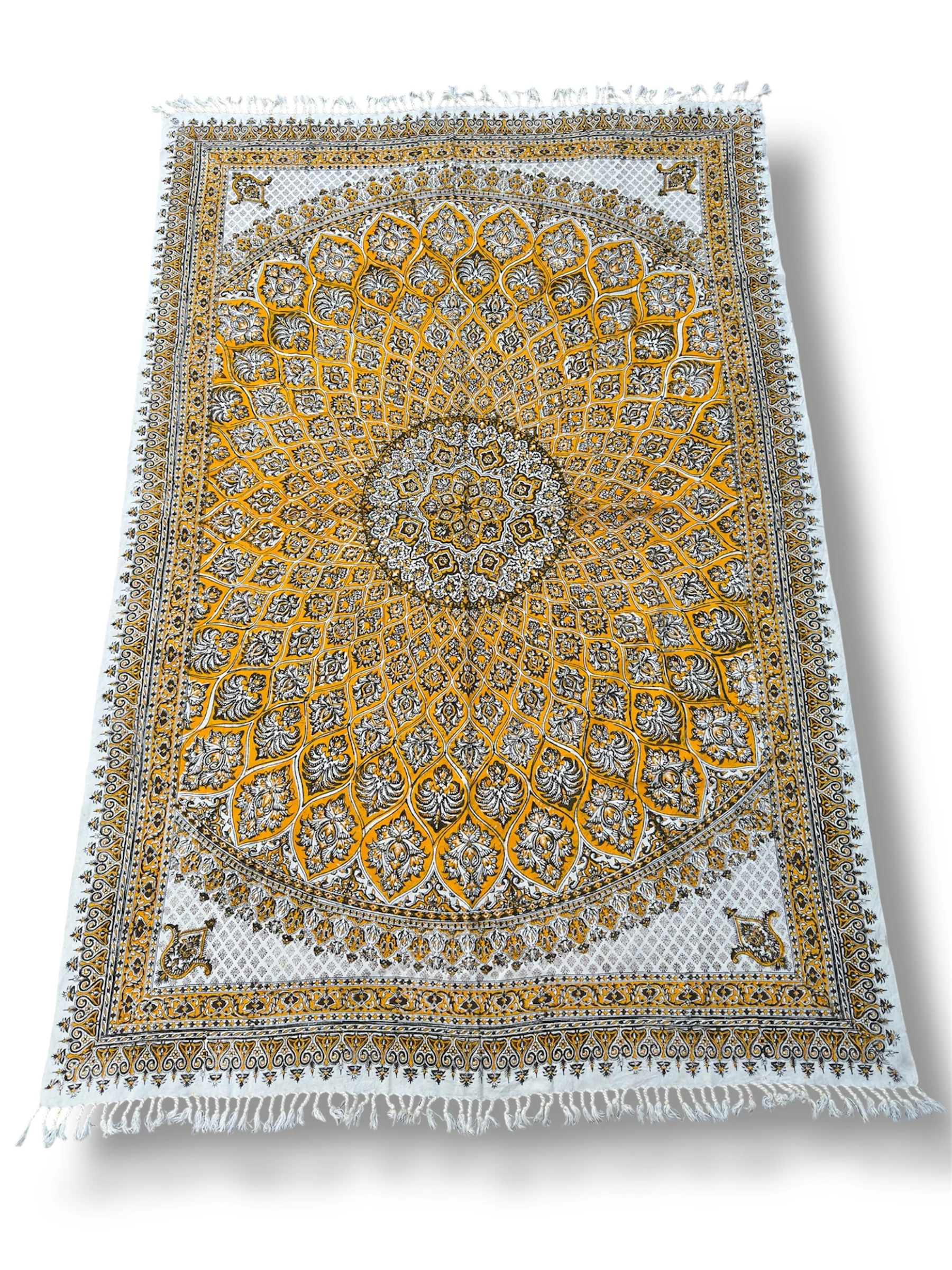 Ghalamkari Hand Block Prints Made In Iran