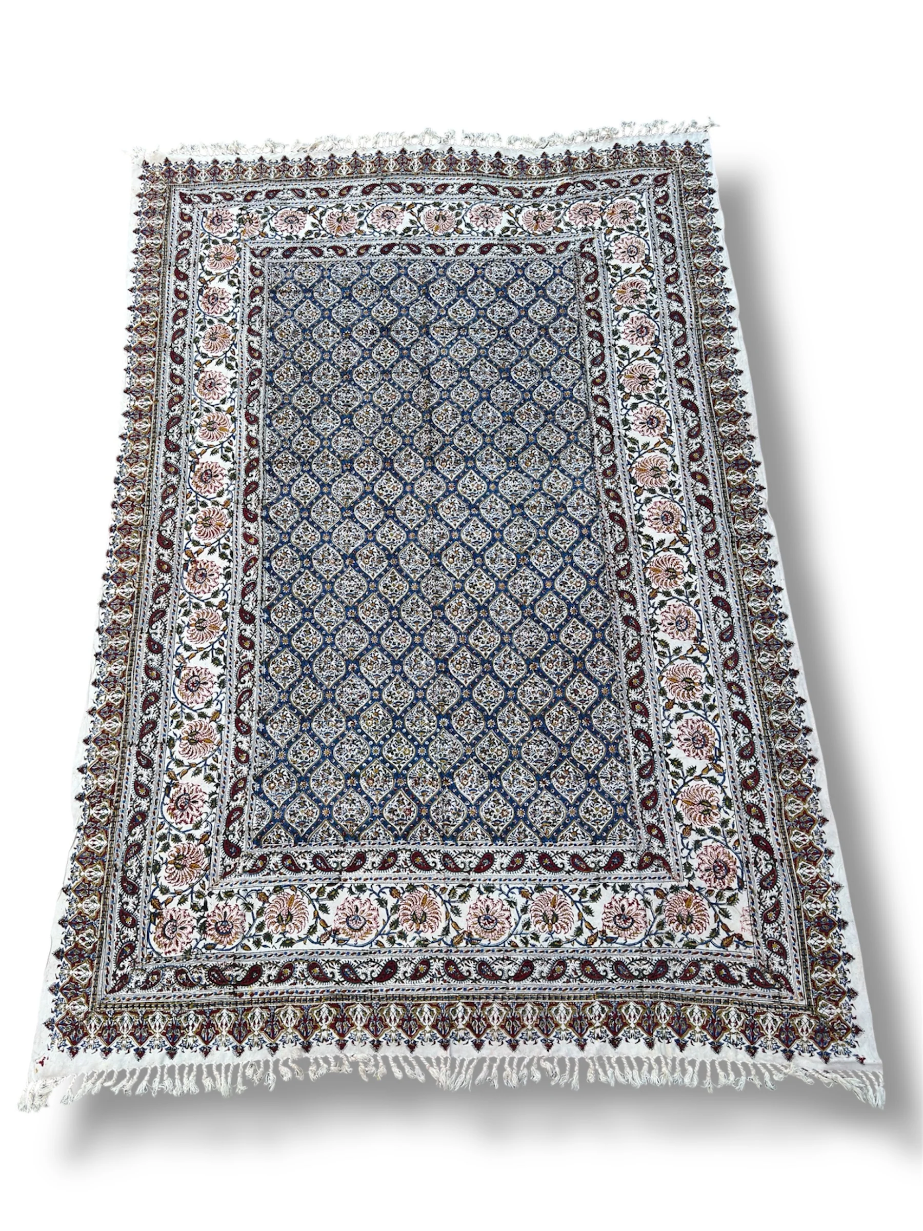 Ghalamkari Hand Block Prints Made In Iran