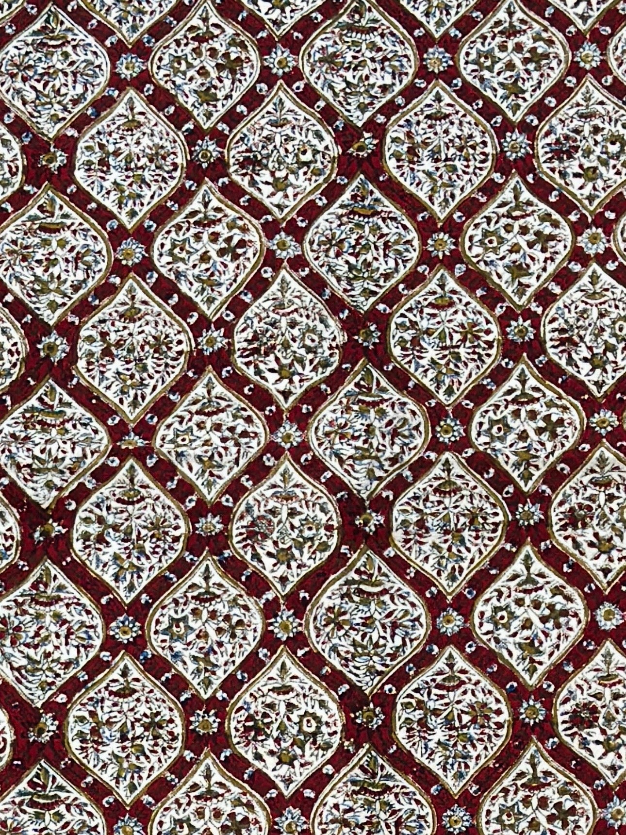 Ghalamkari Hand Block Prints Made In Iran - Image 10
