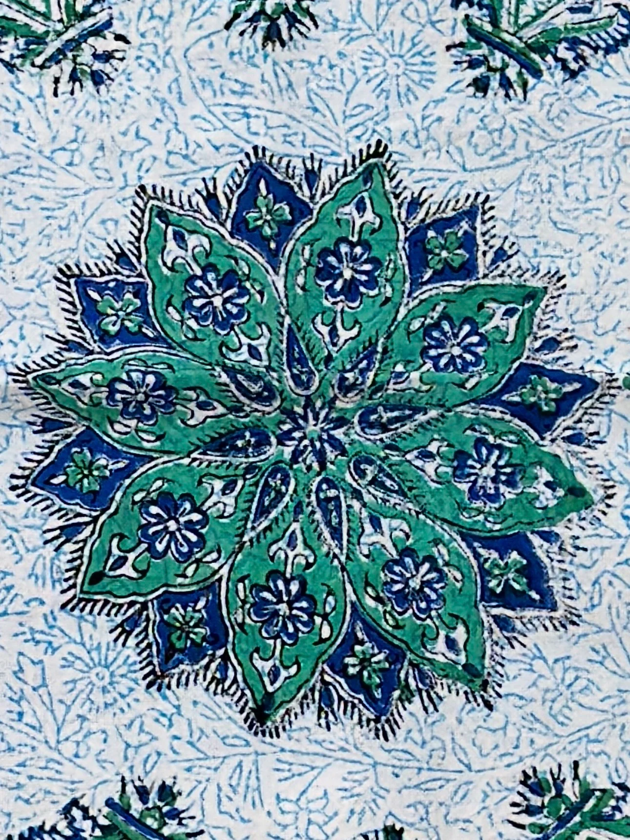 Ghalamkari Hand Block Prints Made In Iran - Image 10