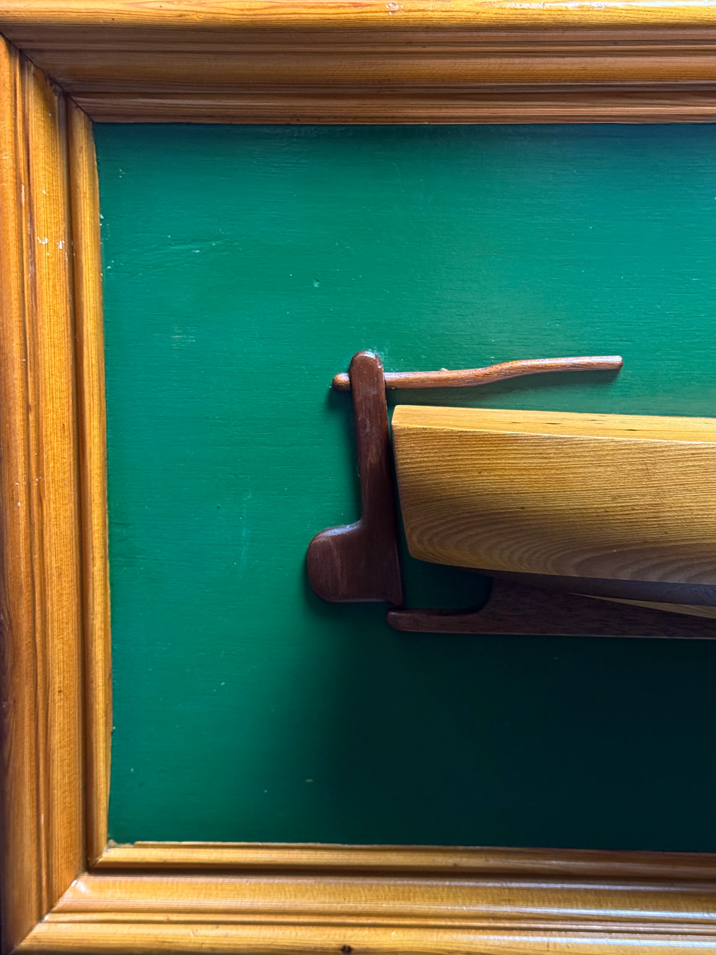 Hand Made Boat Makers Diorama Circa 1980s - Image 7