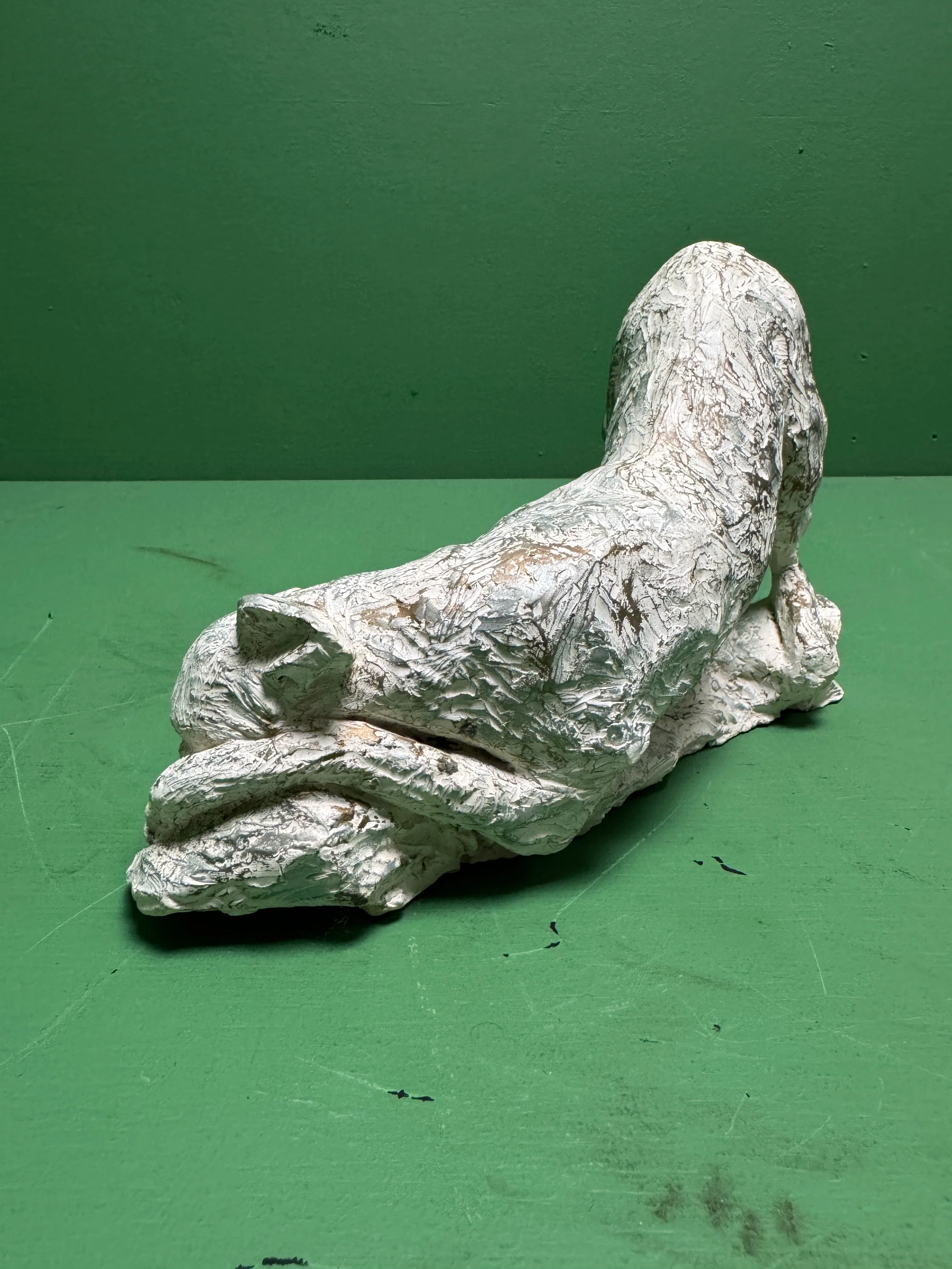 Hand Made Signed Dog Sculpture - Image 6