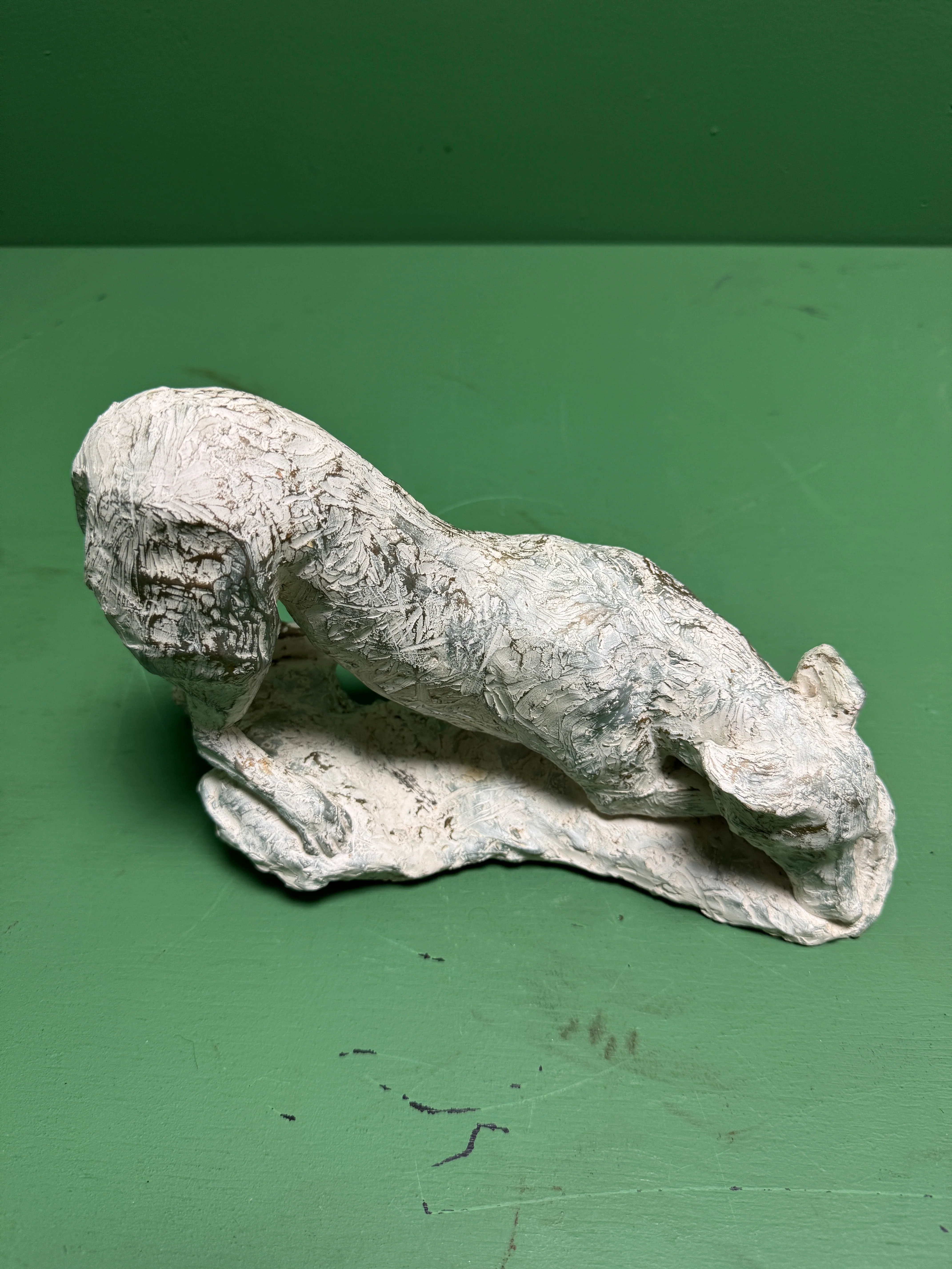 Hand Made Signed Dog Sculpture - Image 8