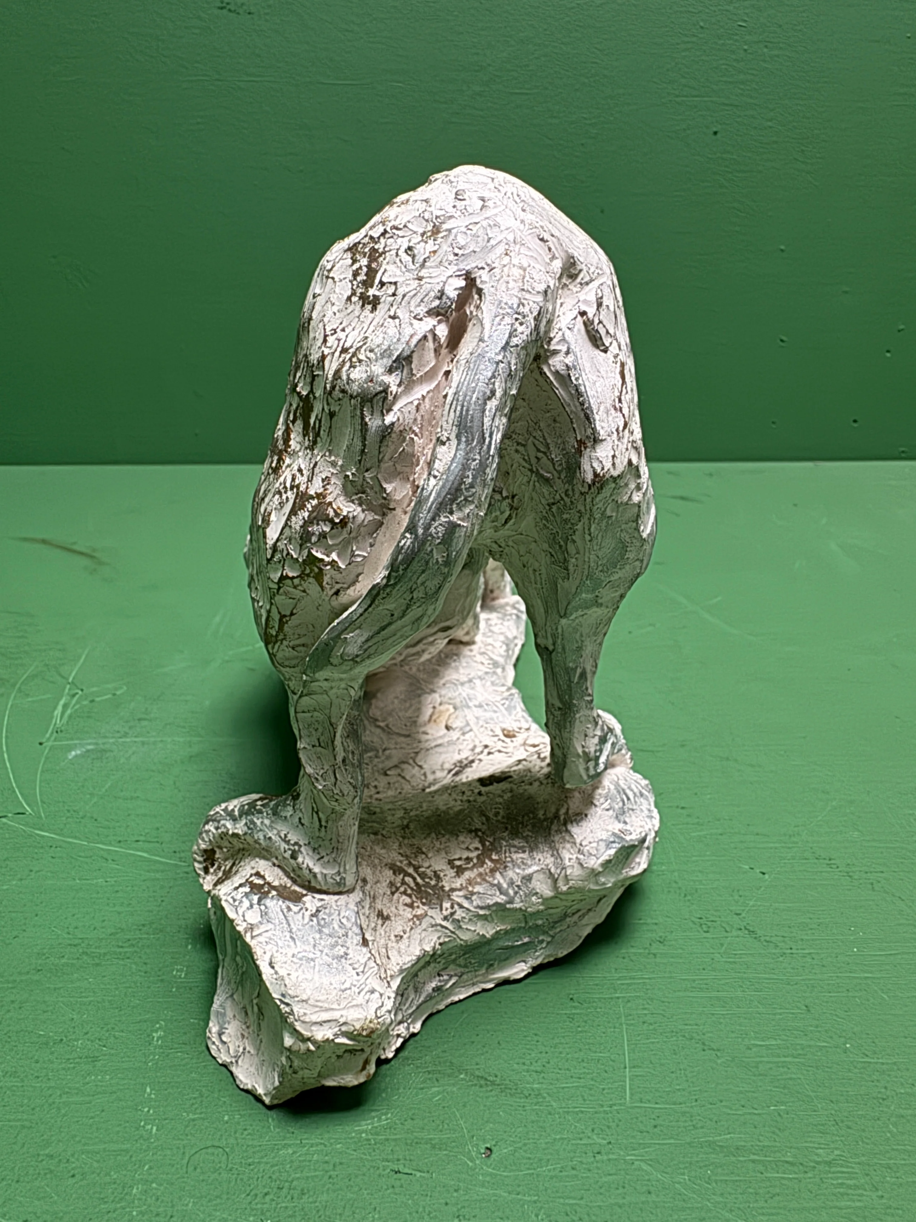 Hand Made Signed Dog Sculpture - Image 9
