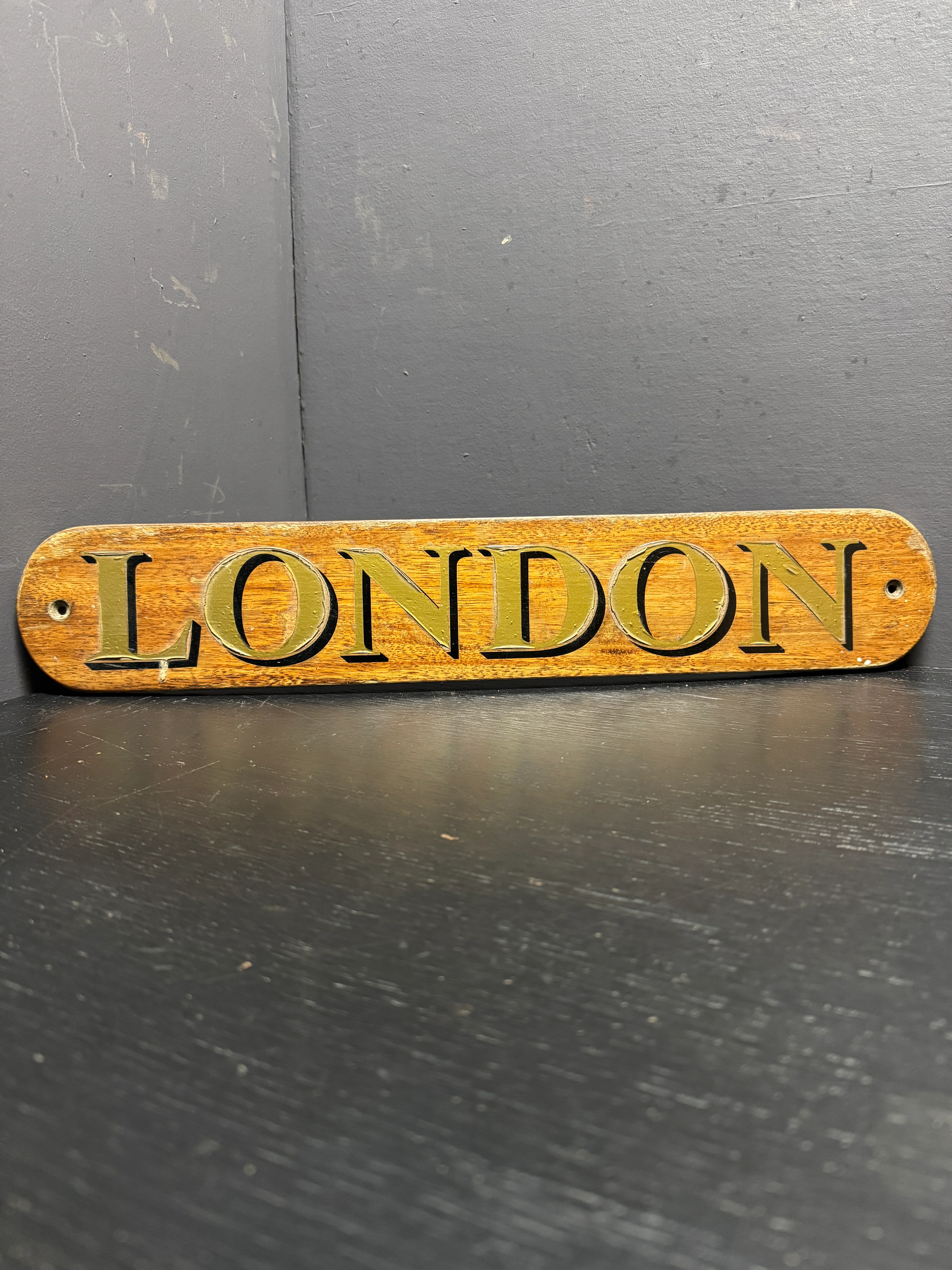 Hand Made Boat Signs London
