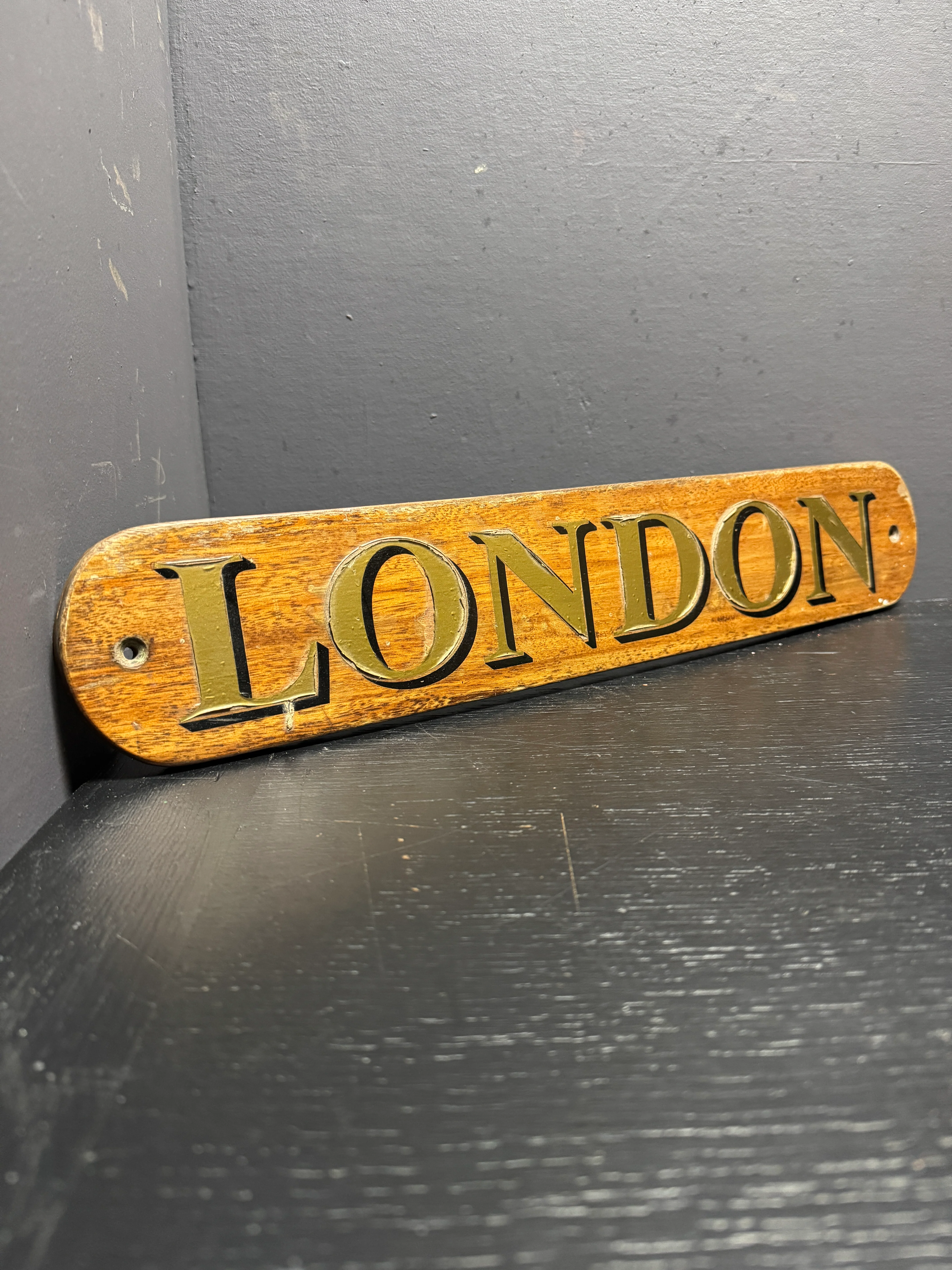 Hand Made Boat Signs London - Image 2