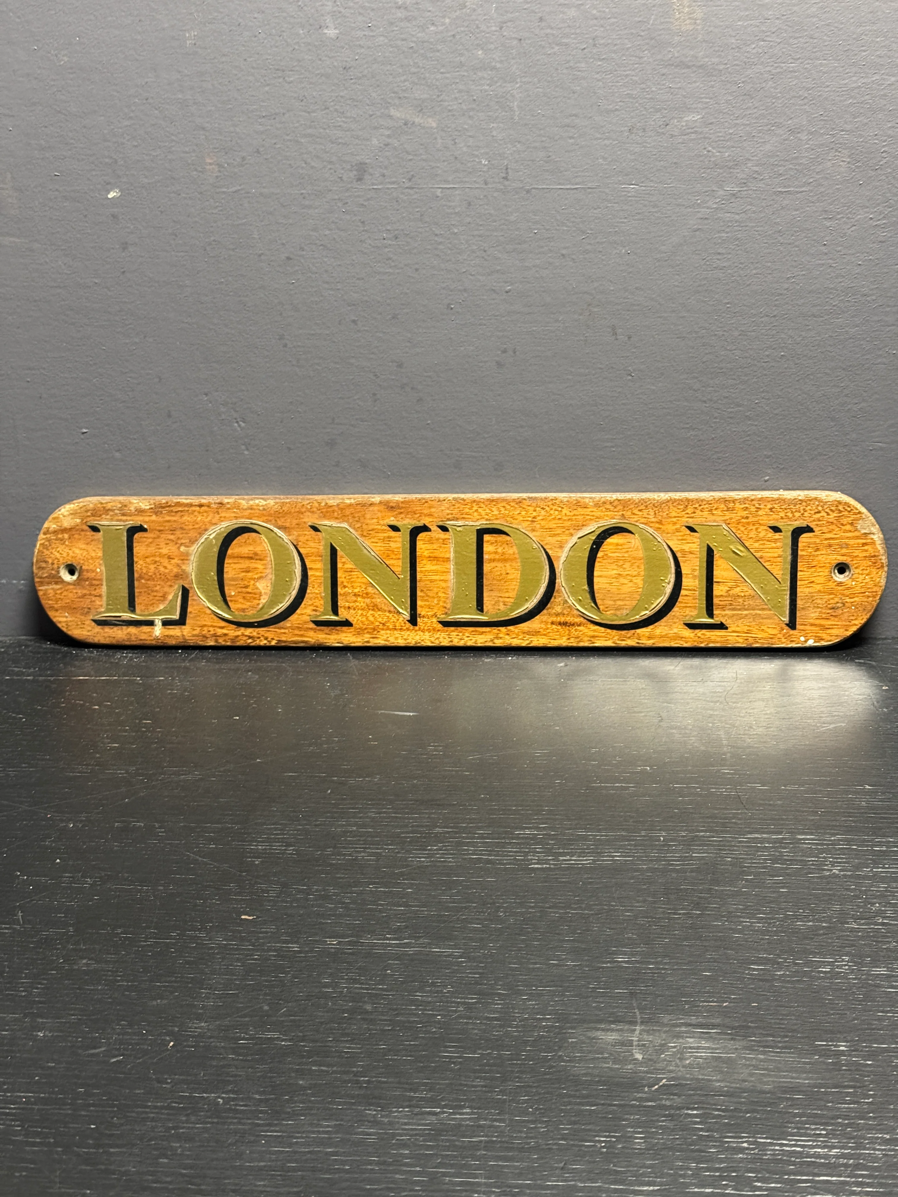 Hand Made Boat Signs London - Image 3