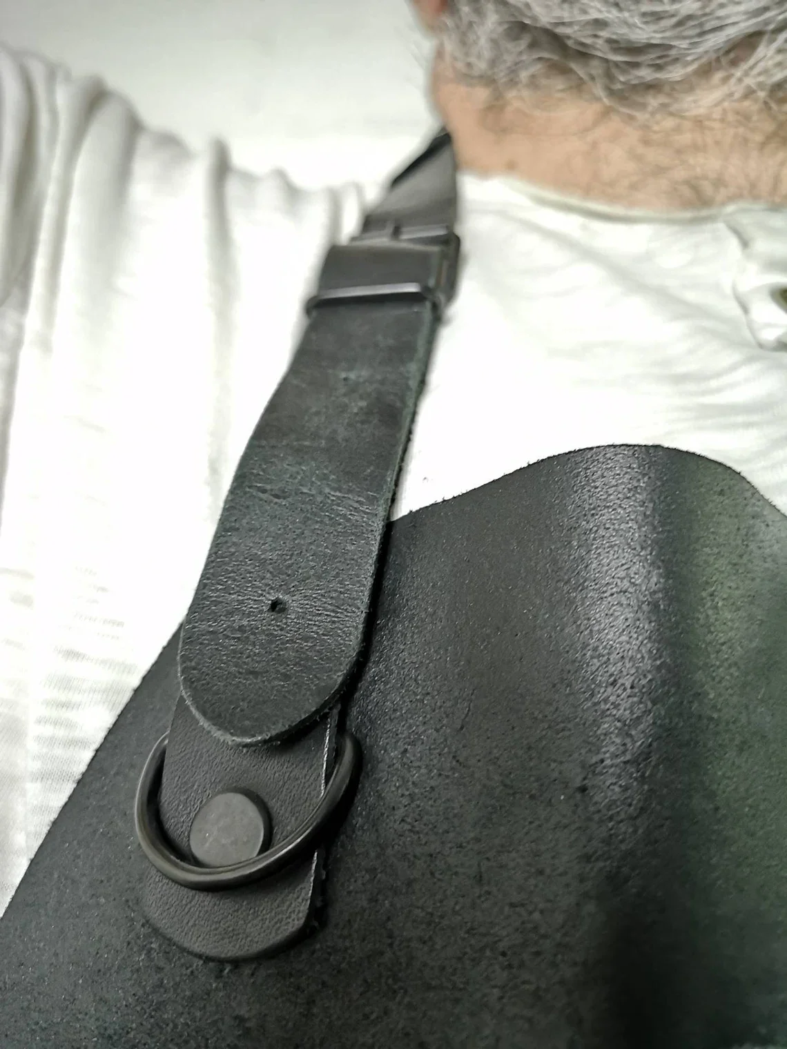 High Grade Leather Craft Work Apron - Image 6