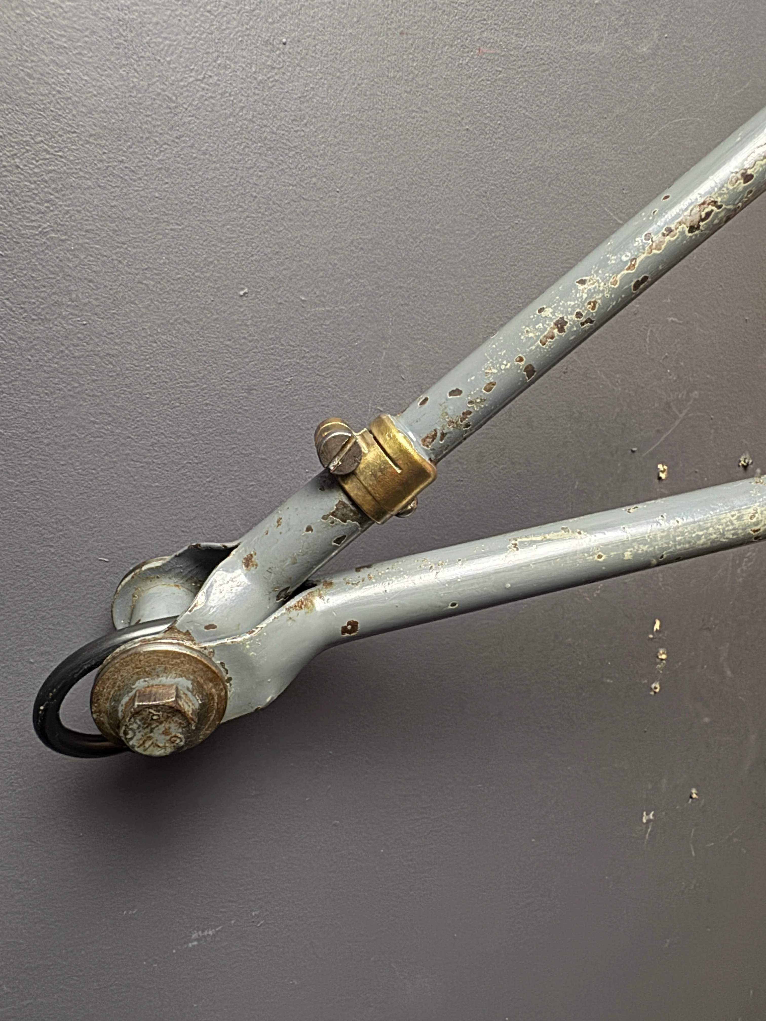 Large 1930s Industrial Wall Lamp By John Dugdill & Co - Image 7