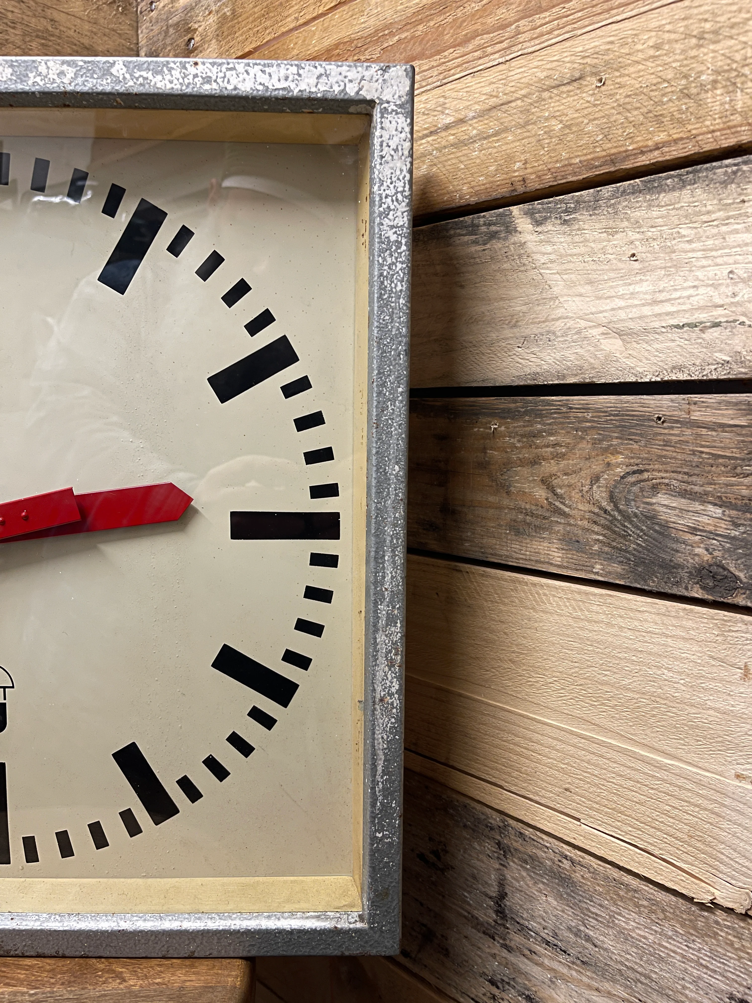 Large 1960's East German Industrial Factory Clocks By GW Geratewerk Liepzig - Image 8
