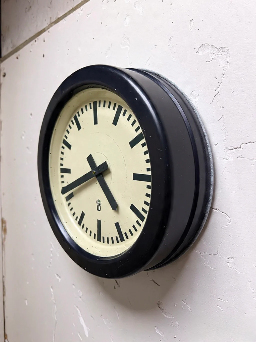 Large 1960's East German Industrial Factory Clocks By GW - Image 6