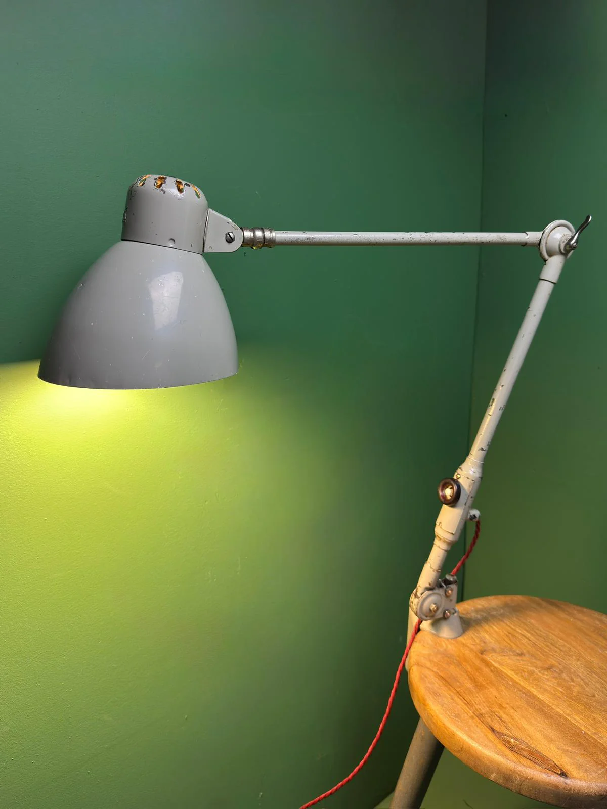 Large 1950s Task Lamp By SIS Leuchten Germany - Image 6
