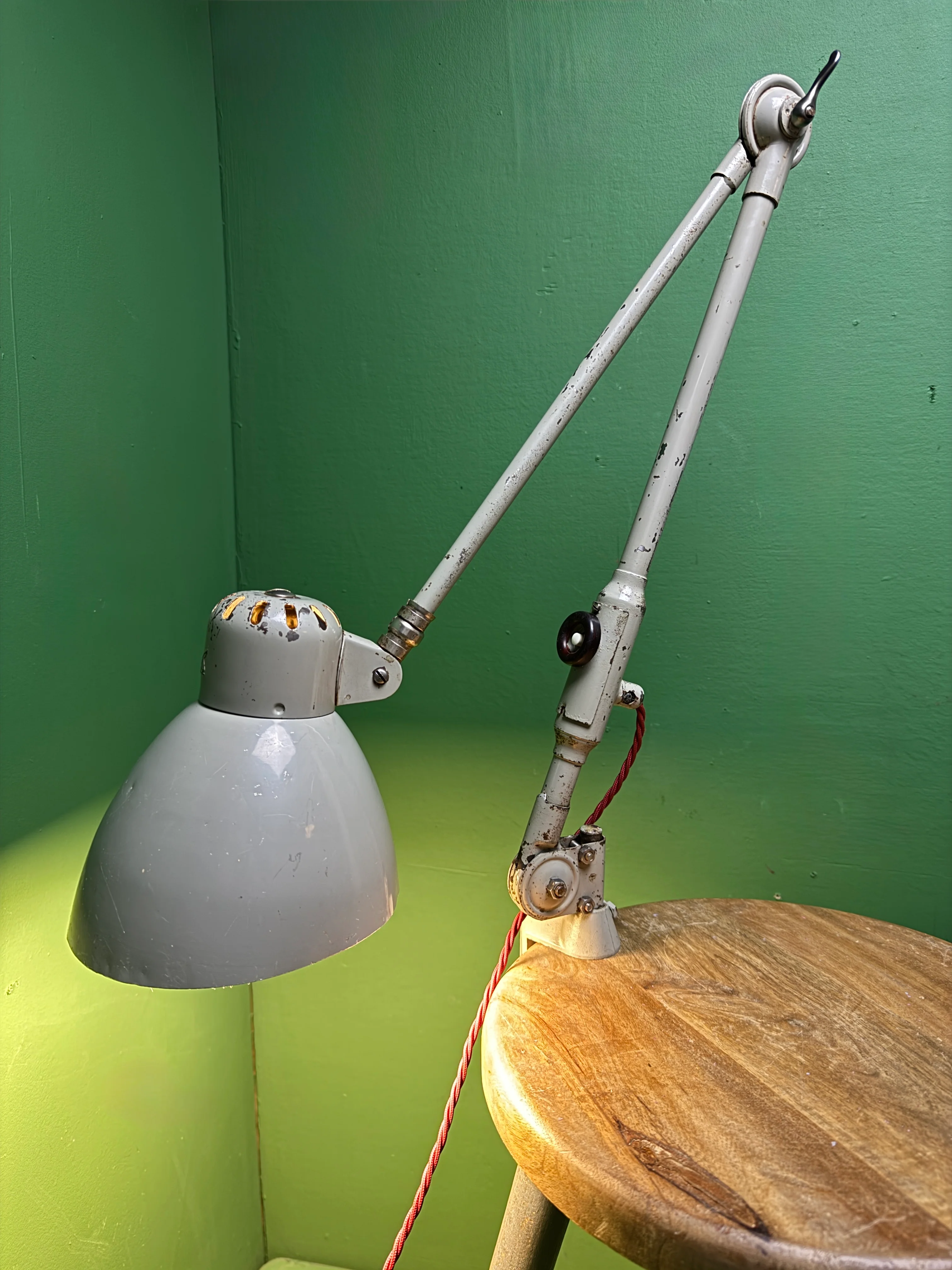 Large 1950s Task Lamp By SIS Leuchten Germany - Image 7