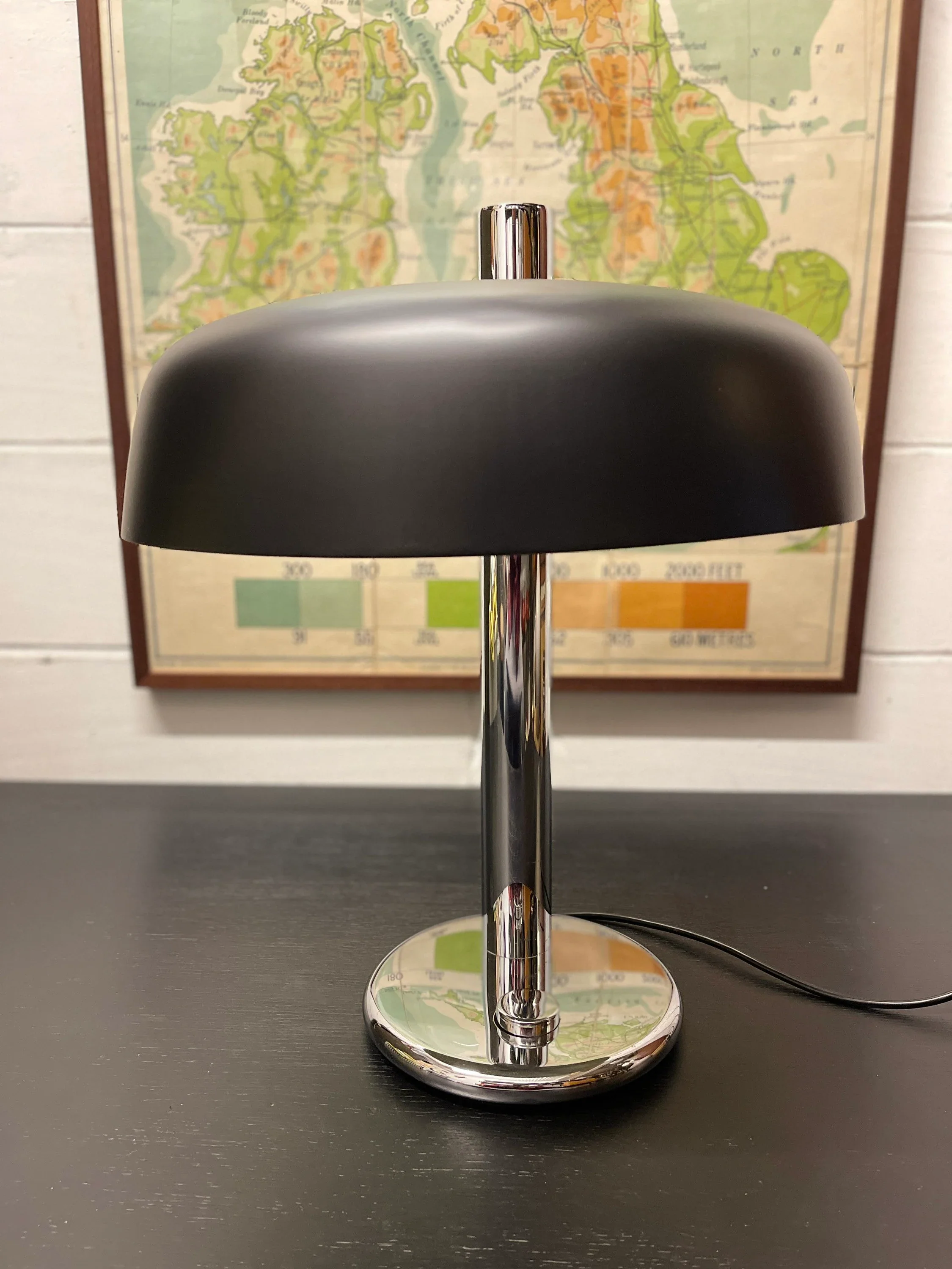 Large Table Lamp By Heinz F W Stahl For Hillebrand Lighting Circa 1969 Model 7603 - Image 5