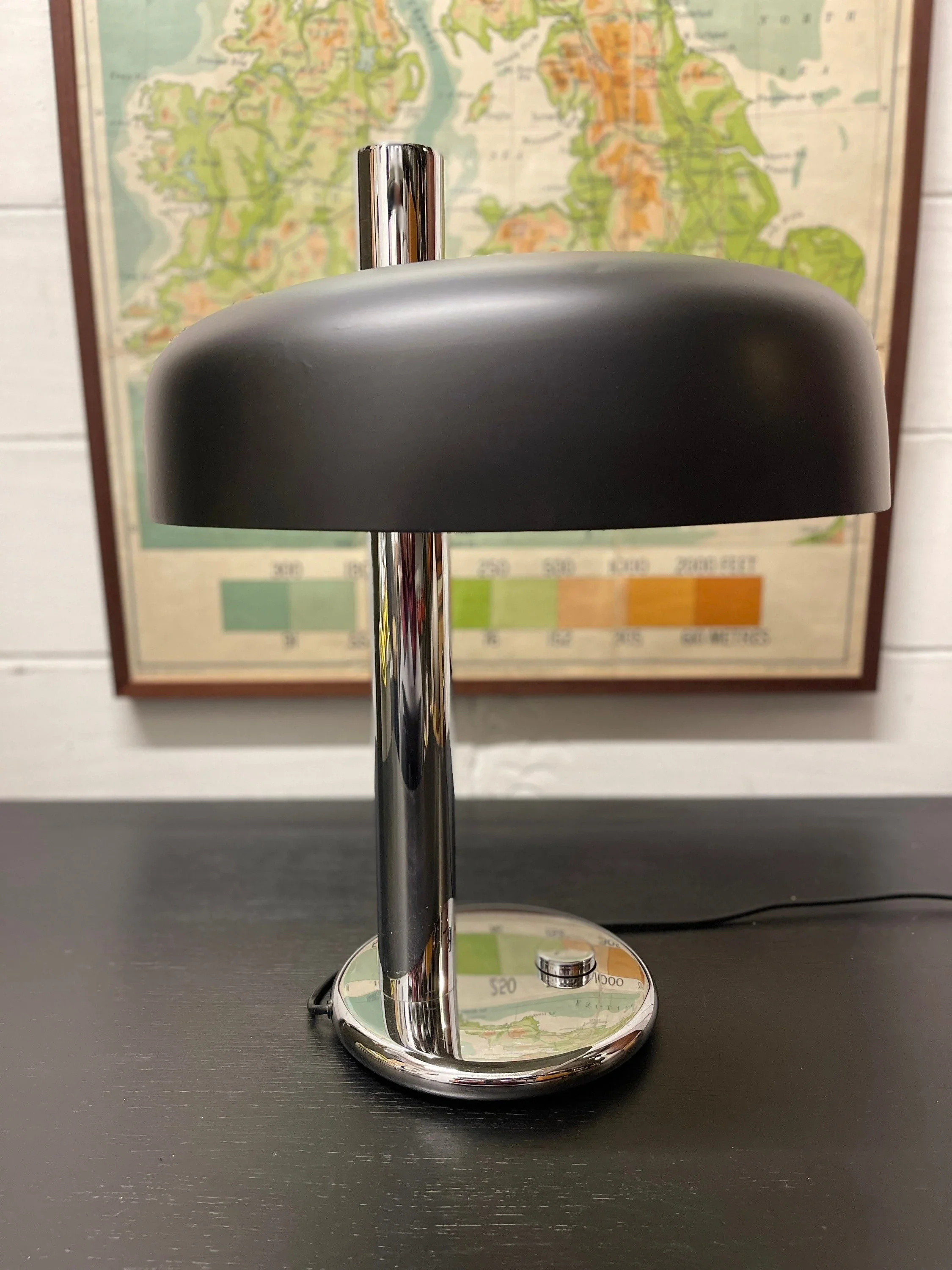 Large Table Lamp By Heinz F W Stahl For Hillebrand Lighting Circa 1969 Model 7603 - Image 7