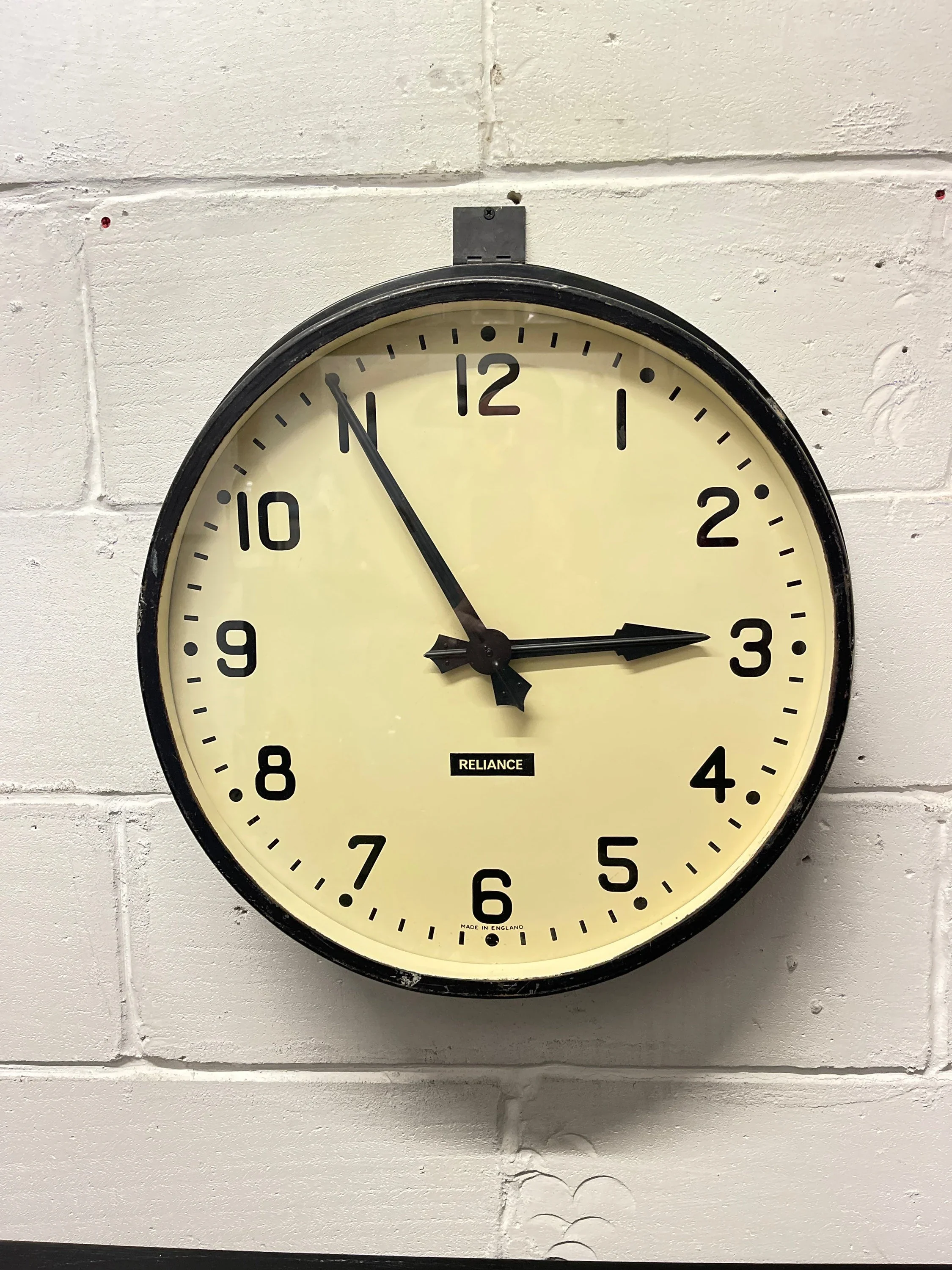 Large Vintage 1940s Industrial Station / Factory Clock By Gents Of Leicester - Image 2