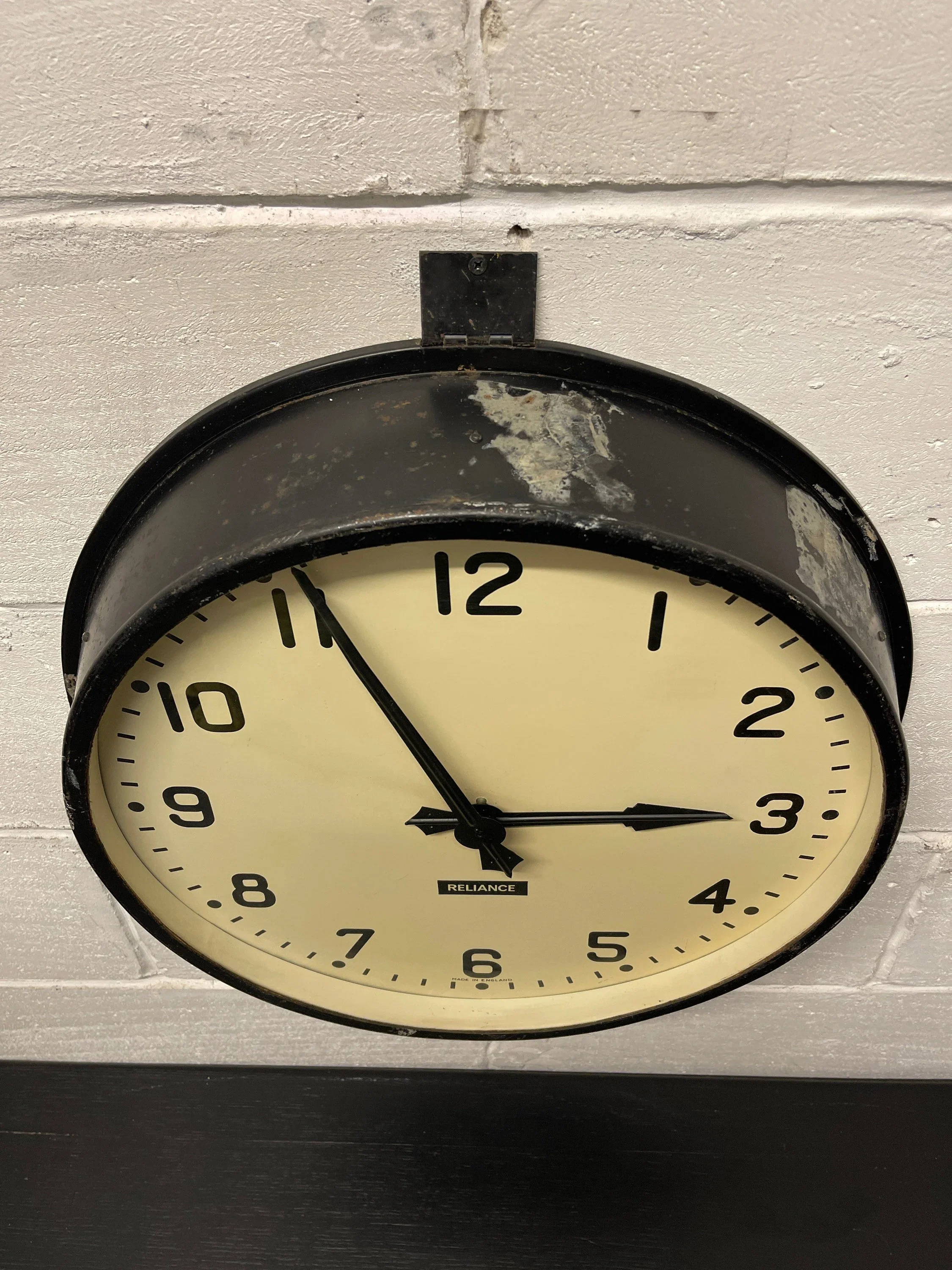 Large Vintage 1940s Industrial Station / Factory Clock By Gents Of Leicester - Image 5